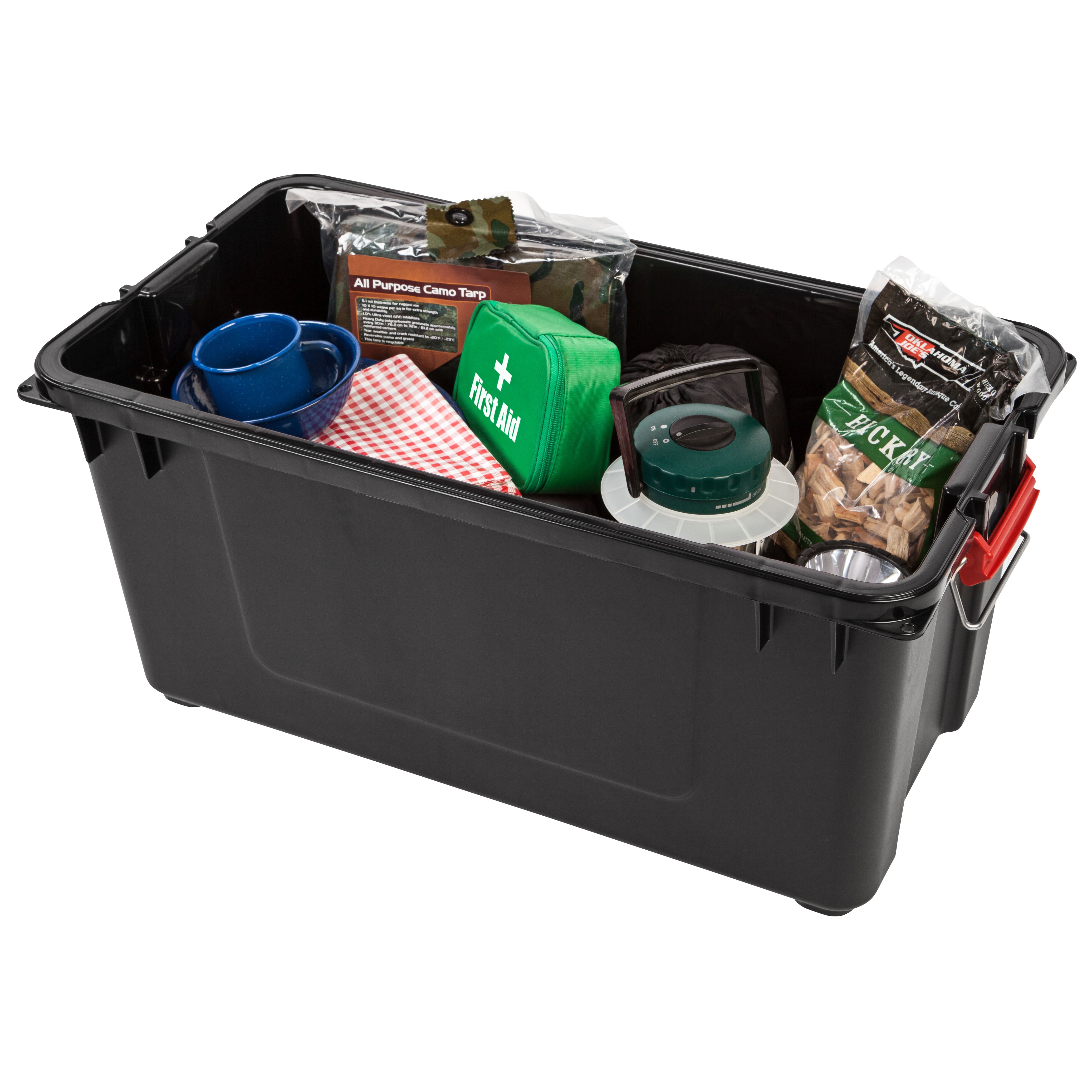 Iris&#xAE; WeatherPro&#x2122; Store-It-All 82qt. Tote, 4ct.