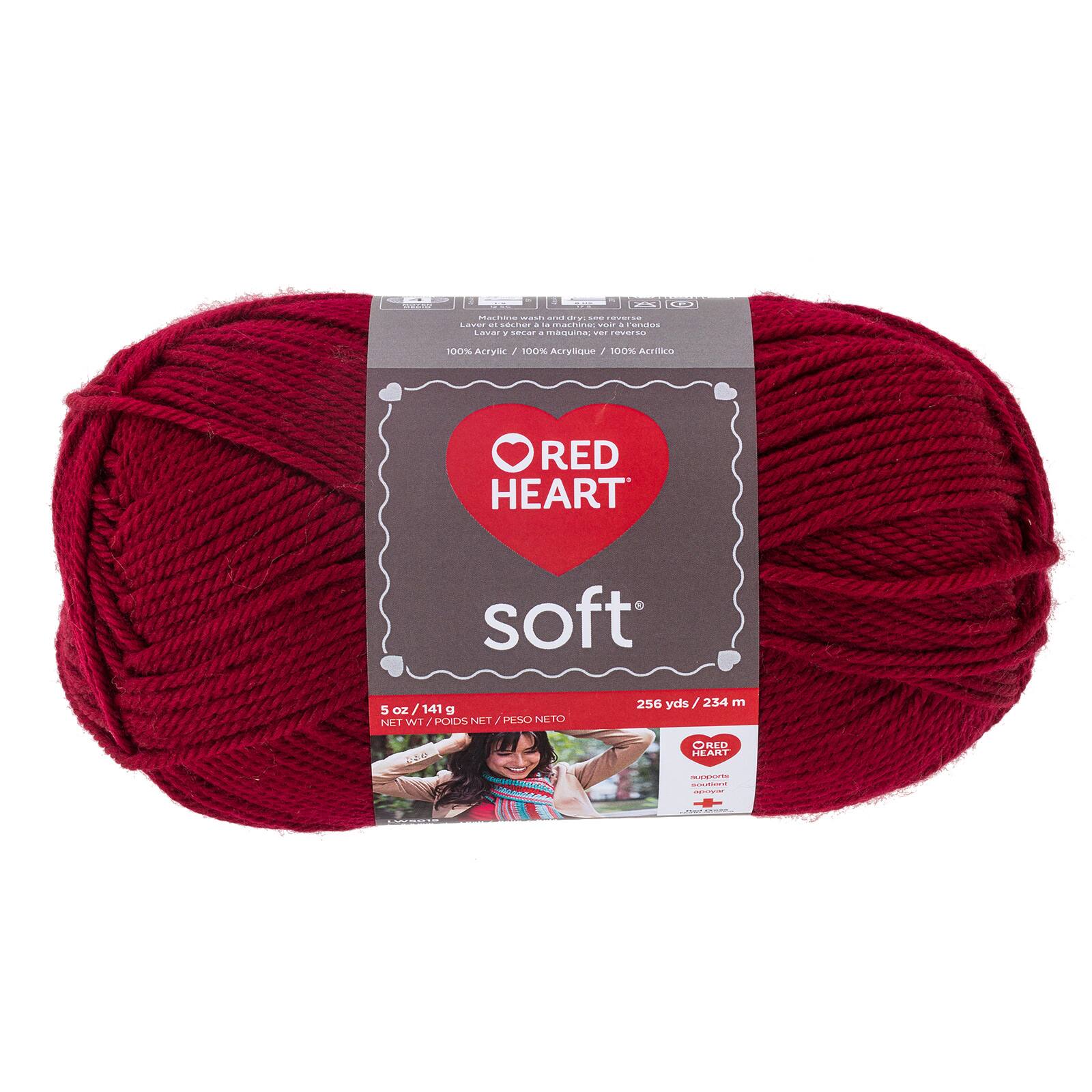 red heart soft toy