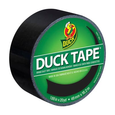 Color Duck Tape® Brand Duct Tape, Black image