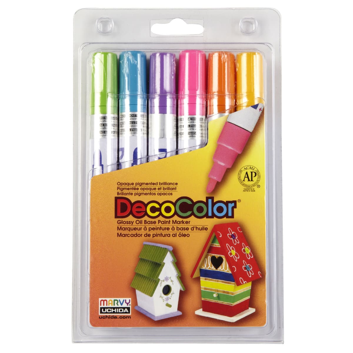 DecoColor&#x2122; Broad Point Paint Marker, Hot Colors