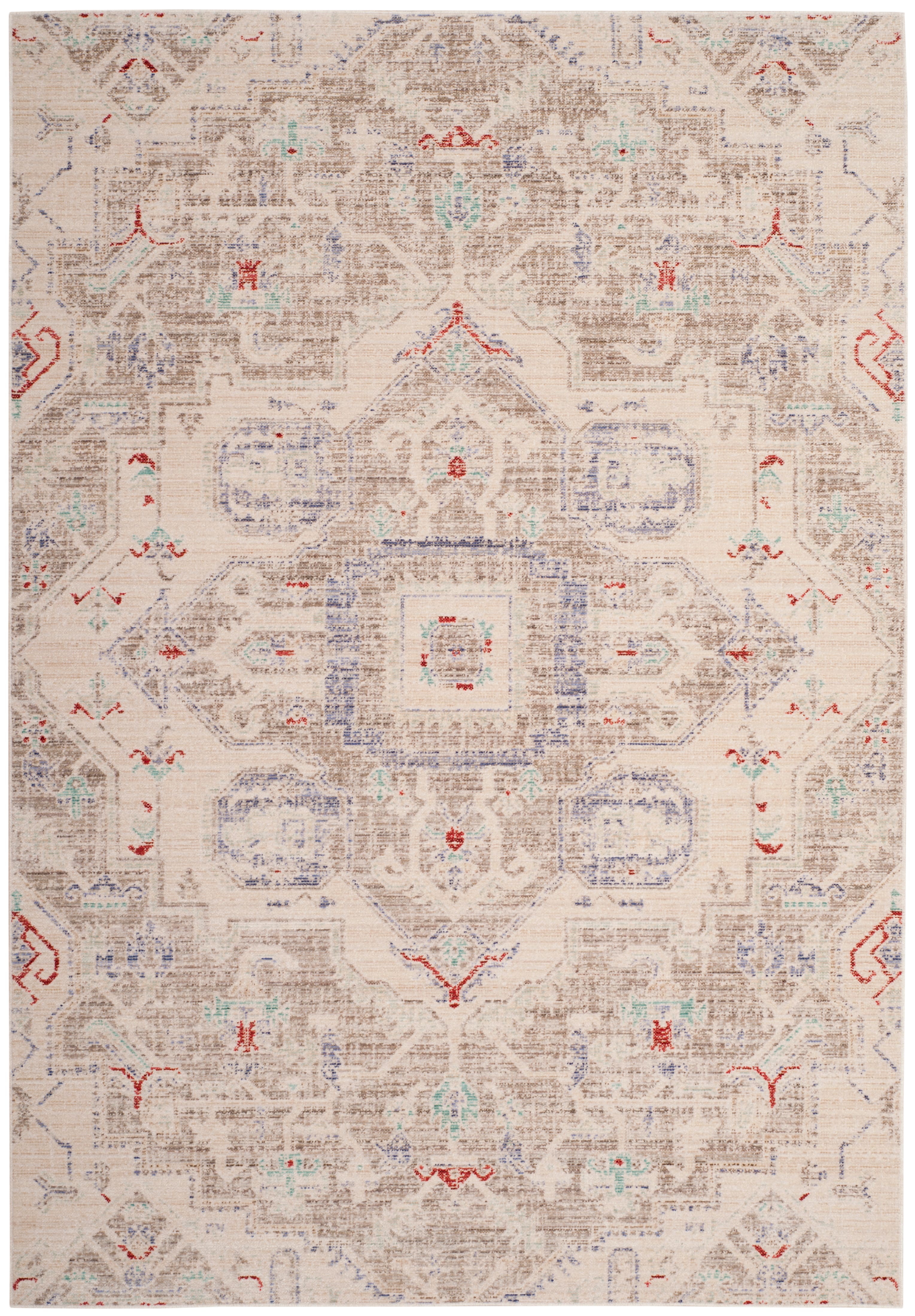 Windsor Modern Distressed 4&#x27; X 6&#x27; Area Rug