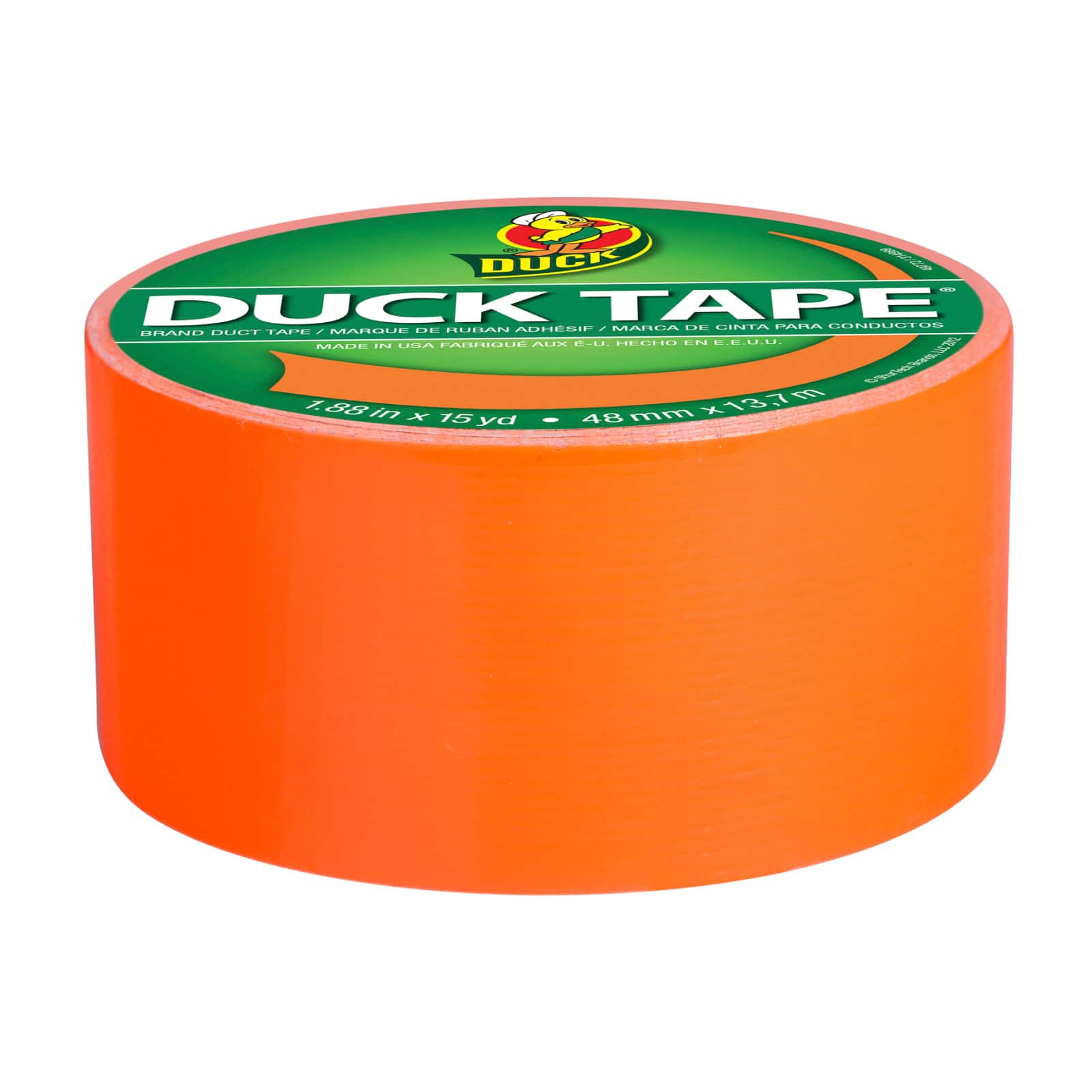 Color Duck Tape&#xAE; Brand Duct Tape, Neon Orange