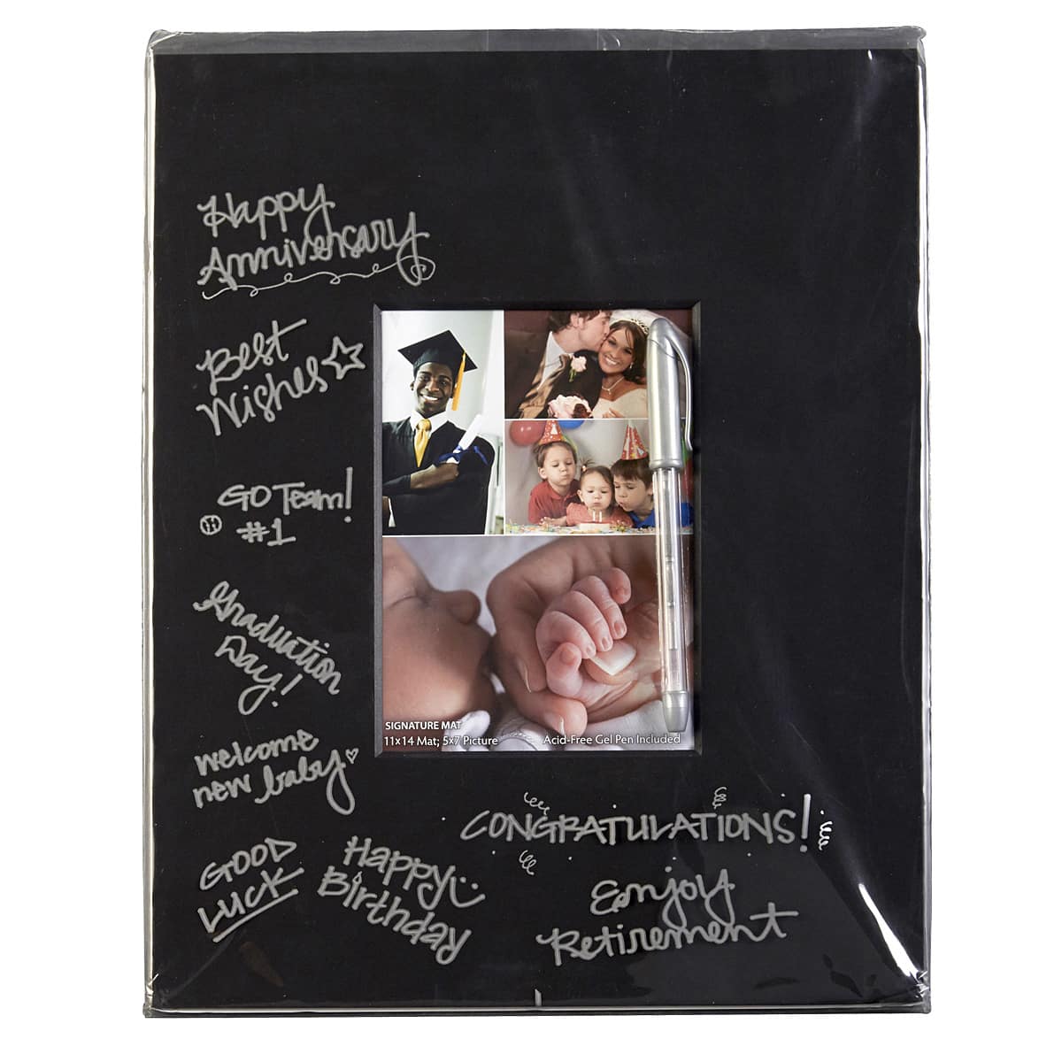 Hobby Lobby - Signature mats are back and more popular than ever this  wedding season! For larger weddings, use multiple frames to fit more  signatures without sacrificing on aesthetics. With this collage