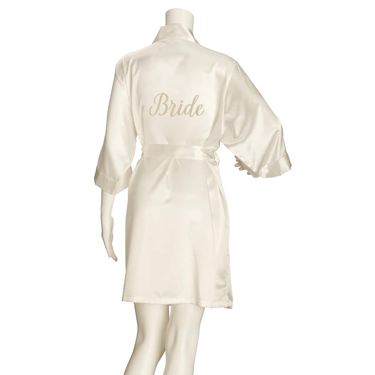 Lillian Rose Satin Bride Robe