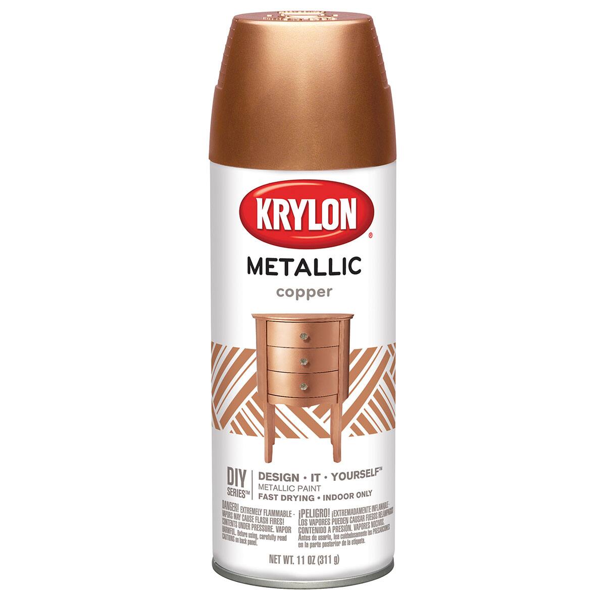 Krylon Diy Series Metallic Paint Krylon Diy Series Metallic Paint