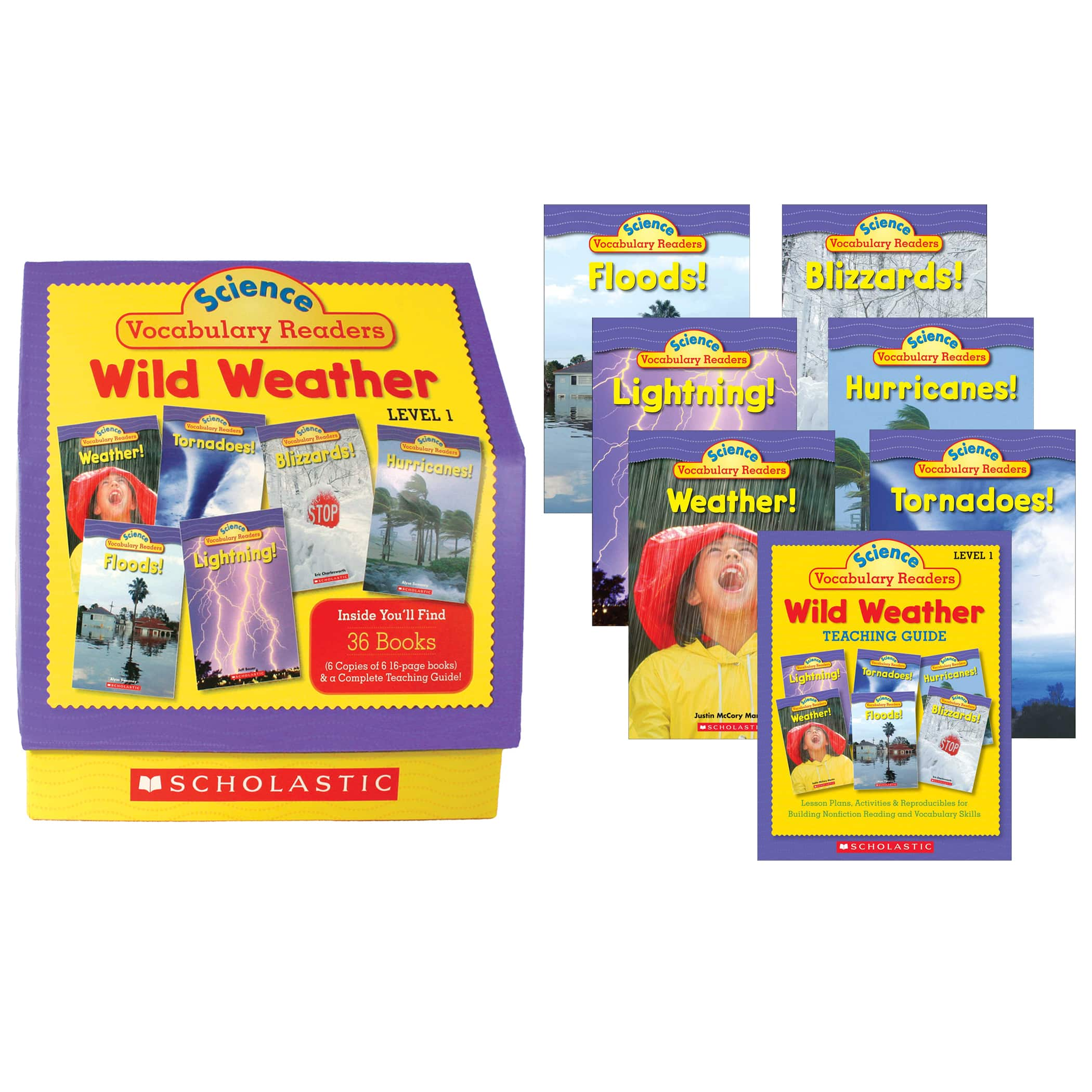 Scholastic&#xAE; Science Vocabulary Readers Wild Weather