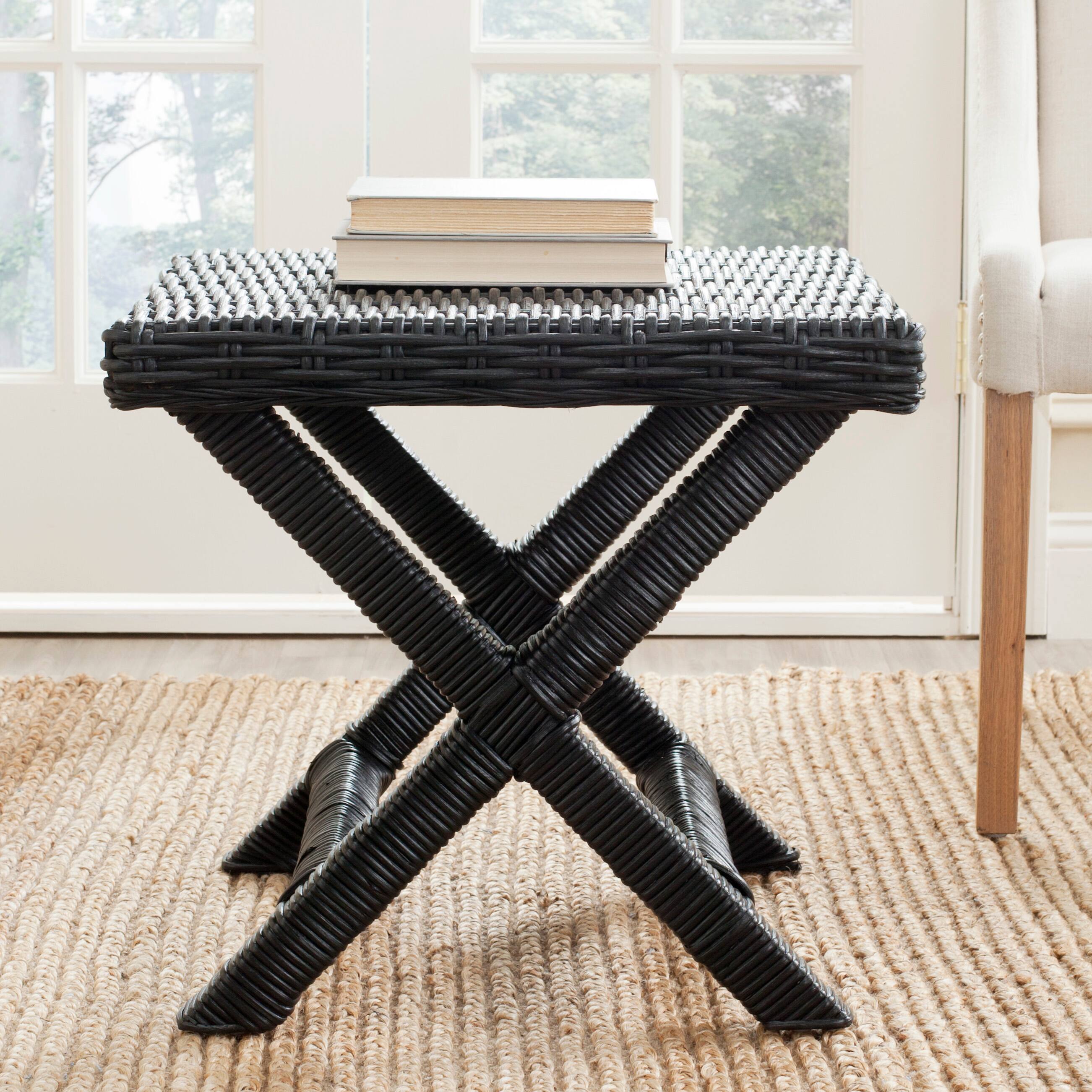 Manor Bench in Black