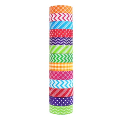 Basics Print Washi Tape Tube by Recollections™ image