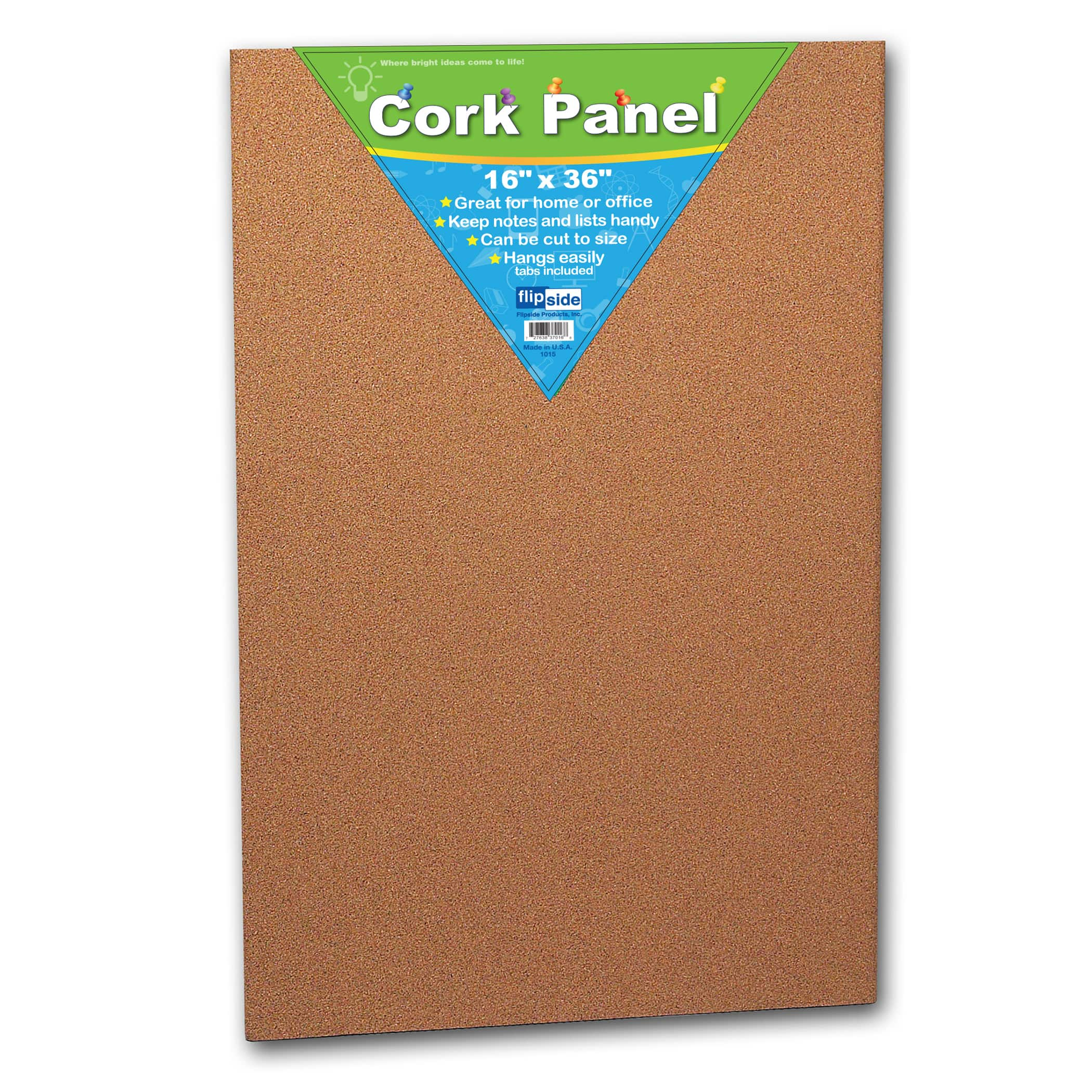 Flipside Cork Panel, 16&#x22; x 36&#x22;