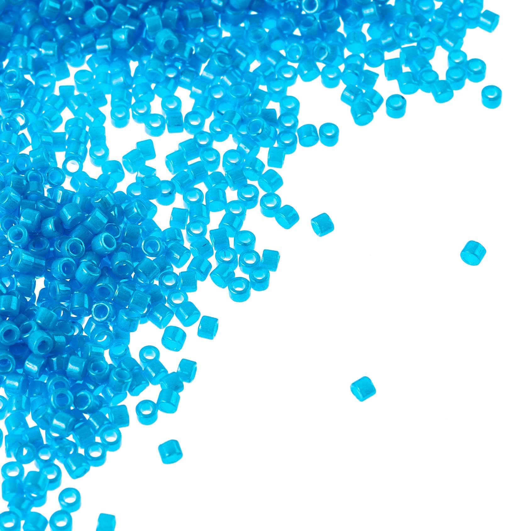 Perles de rocaille rondes en verre Delica de Miyuki, 11/0