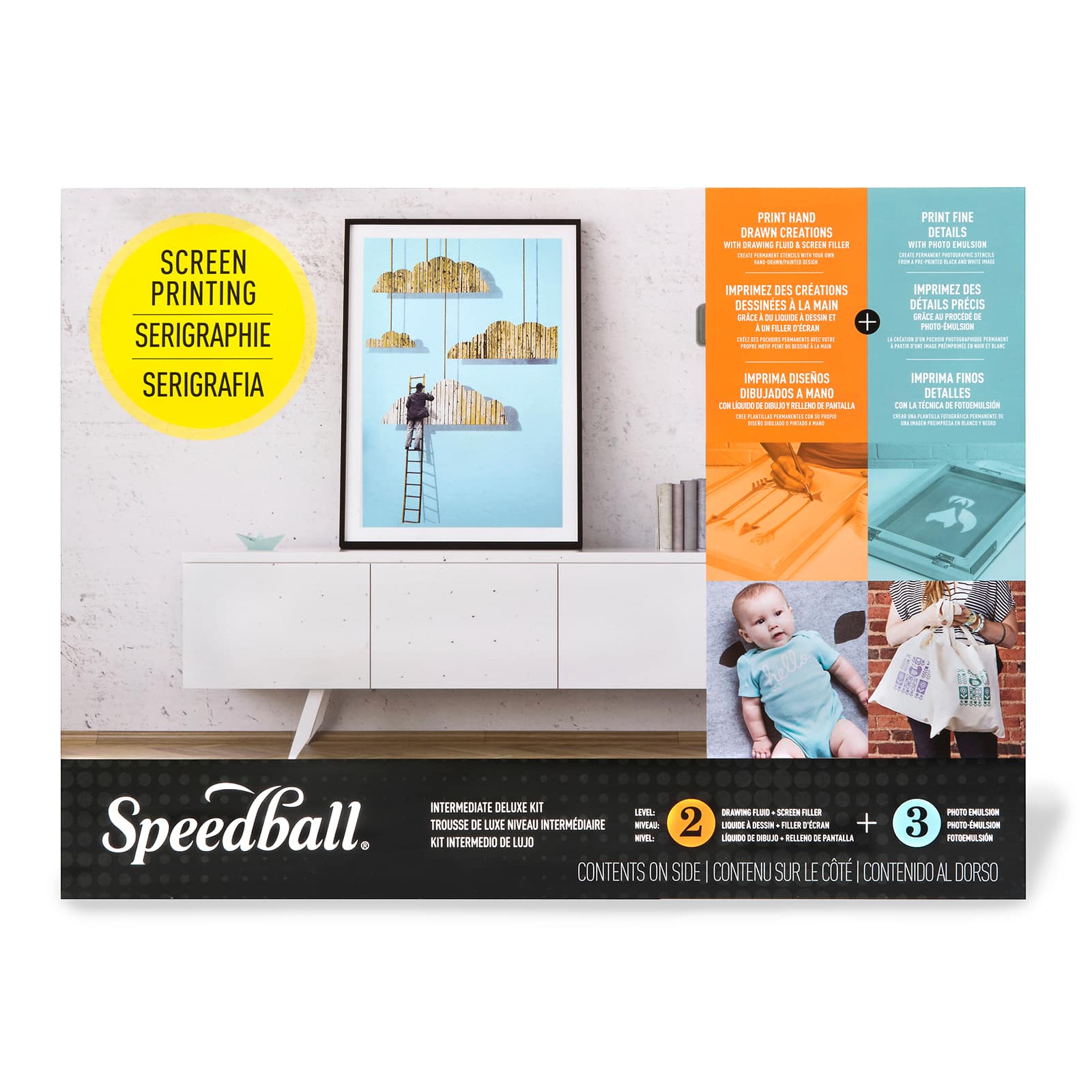 Speedball&#xAE; Intermediate Deluxe Screen Printing Kit