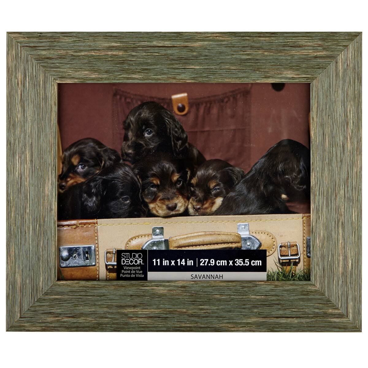 Green Savannah Distressed Frame By Studio Décor®