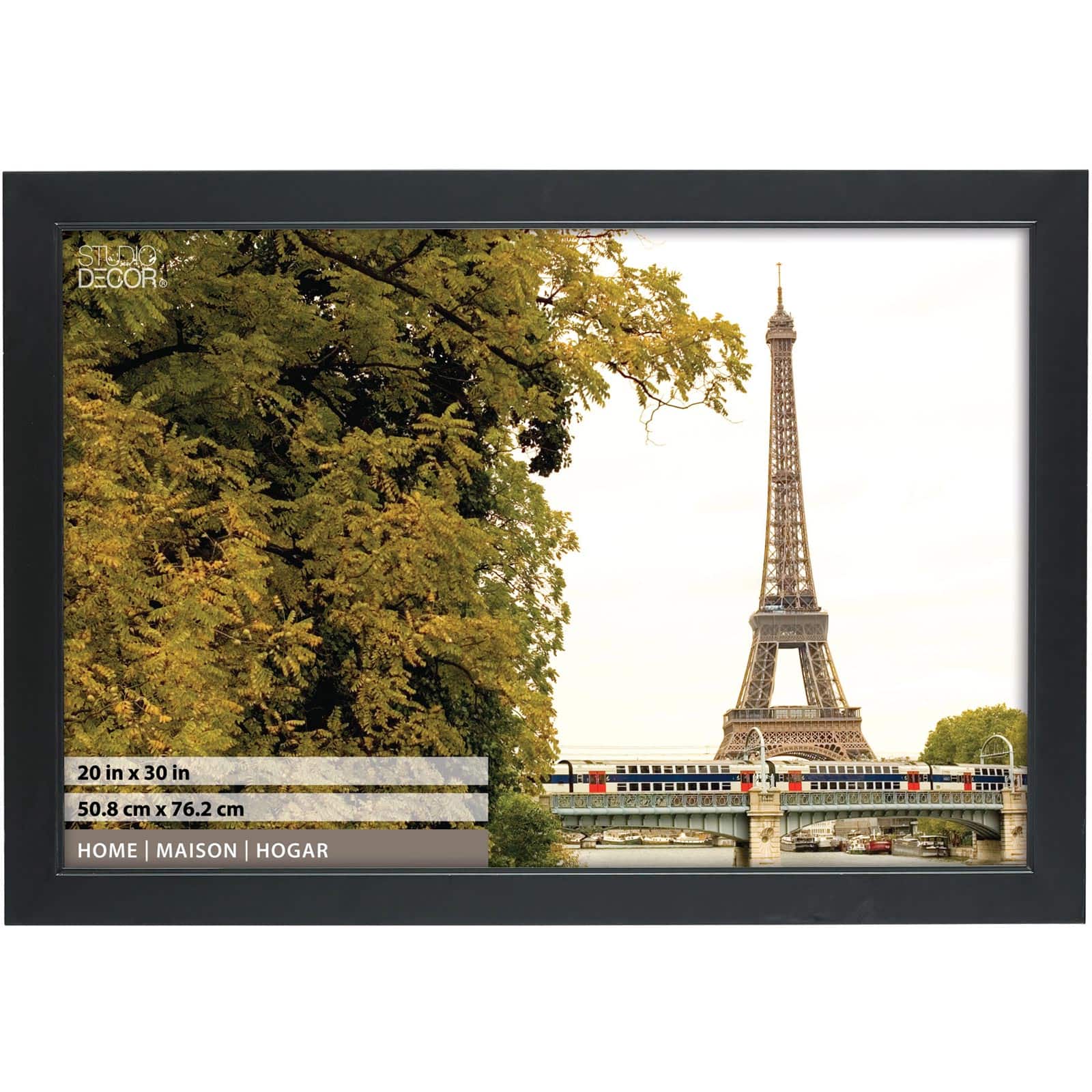 8 Pack: Black 20&#x22; x 30&#x22; Studio Frame, Home Collection by Studio D&#xE9;cor&#xAE;