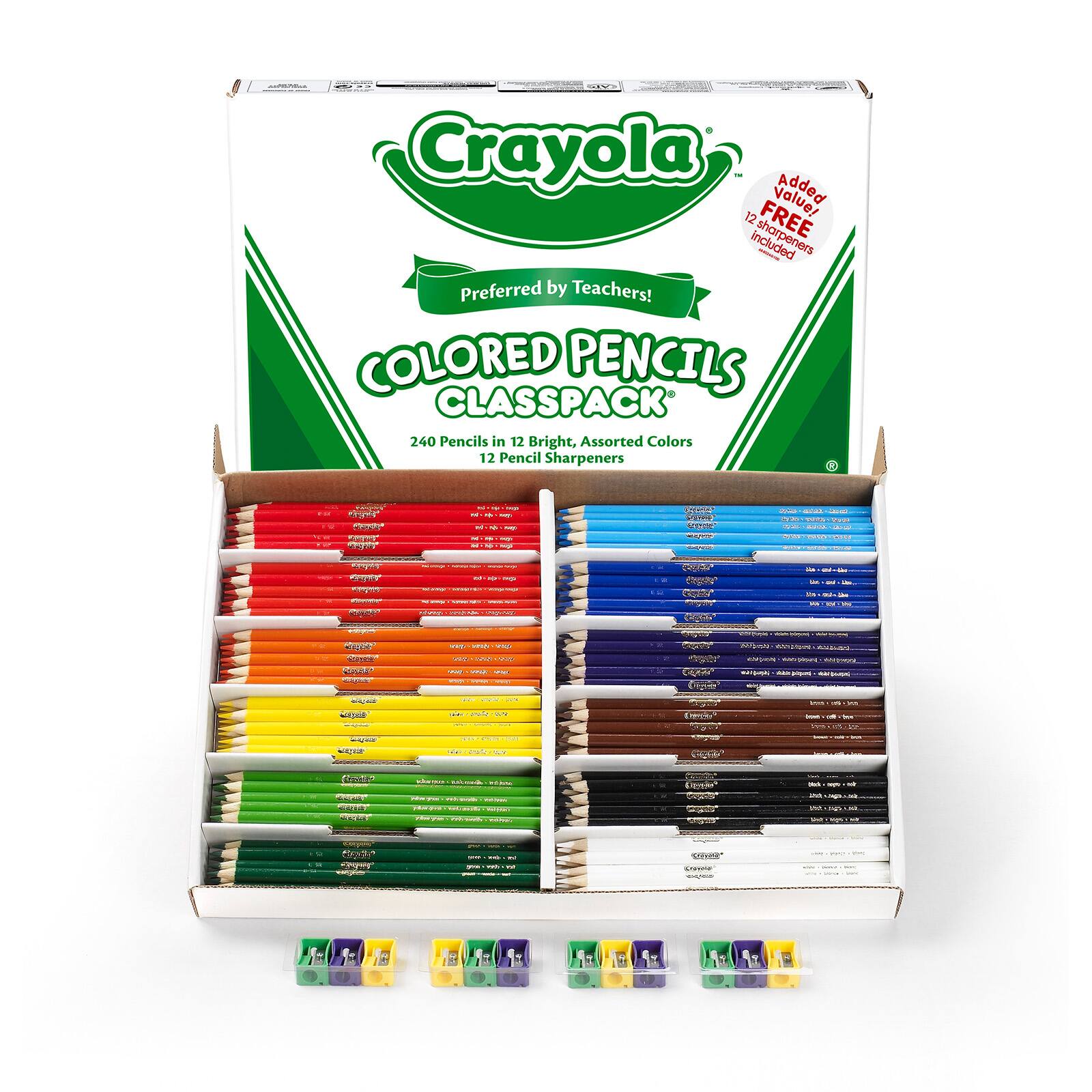Crayola® Colored Pencil Classpack®, 240 ct