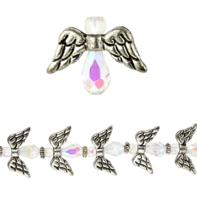 Glass & Metal Angel Beads by Bead Landing™ image