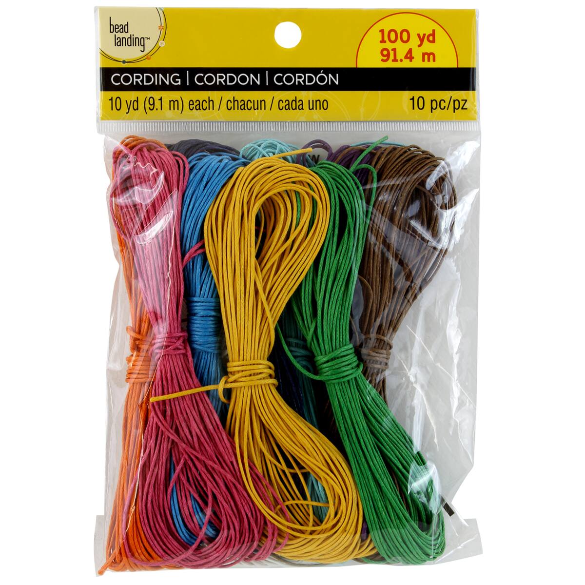 Various Colors 1 1 cord Bead Landing Jewelry Bungee Cord 16 feet 