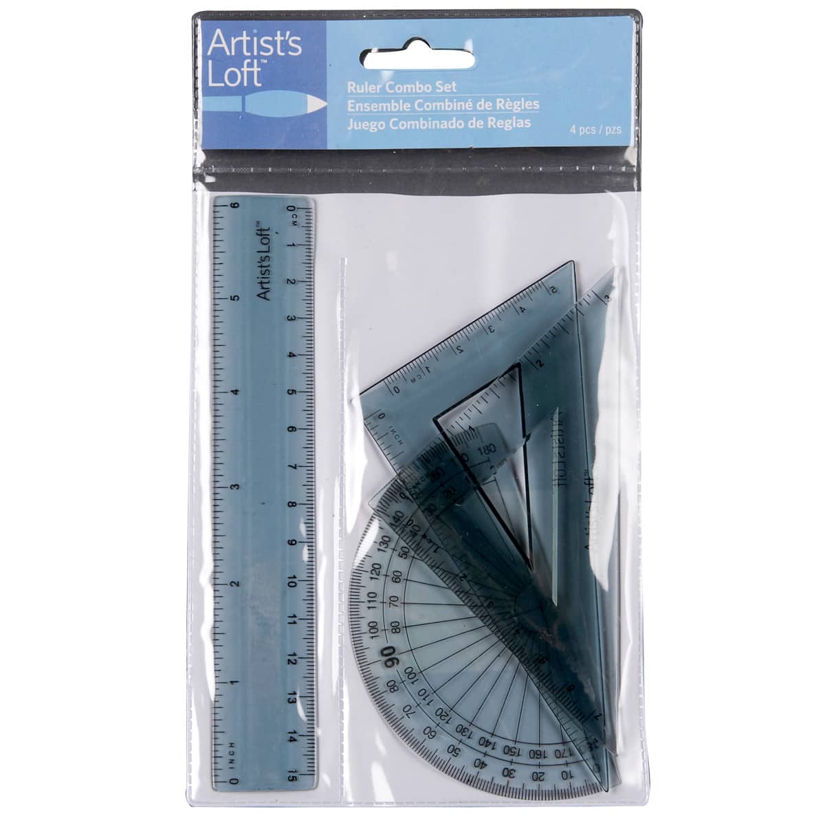 Art Alternatives | Combo Geometry Set with 12 inch Ruler