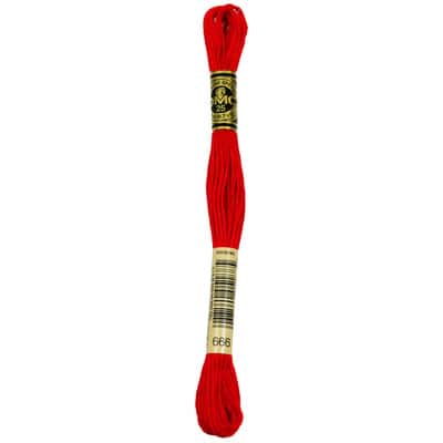 DMC® 117 6 Strand Cotton Embroidery Floss, Red image