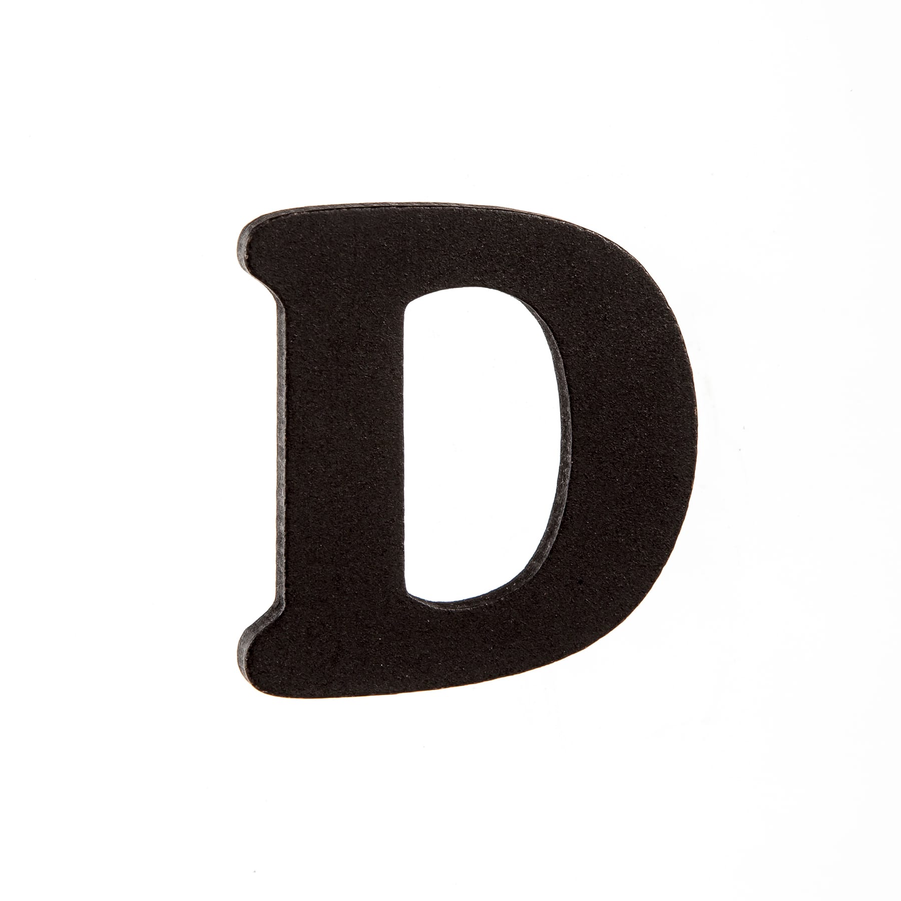 12 Pack: 2.5" Black MDF Whimsy Letter by Make Market®