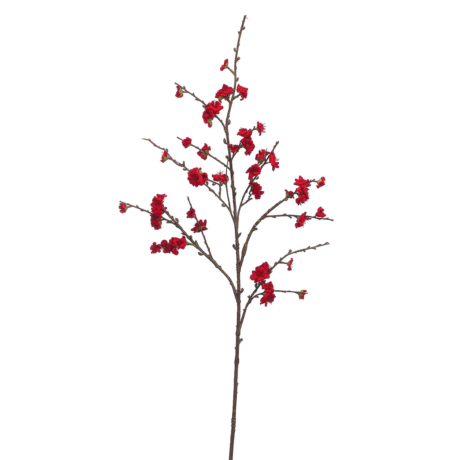 41&#x22; Velvet Plum Blossom Stem