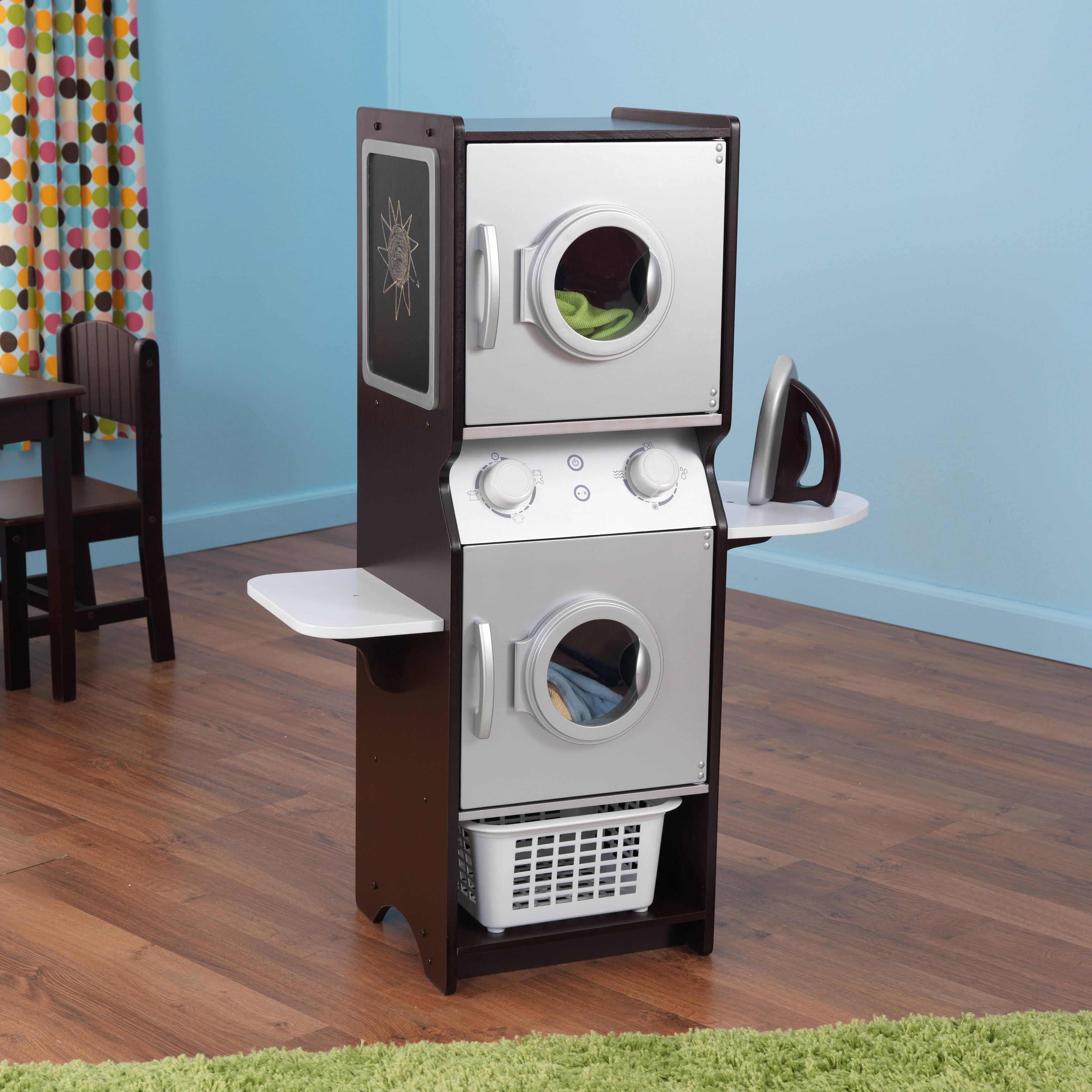 KidKraft Espresso Laundry Play Set