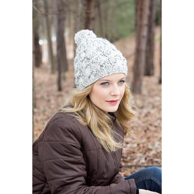 Loops & Threads® Charisma™ Chunky Cable and Rib Knit Hat Loops & Threads® Charisma™ Chunky Cable and Rib Knit Hat