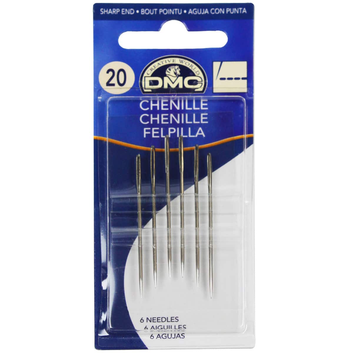 24 Packs: 6 ct. (144 total) DMC® Chenille Needles