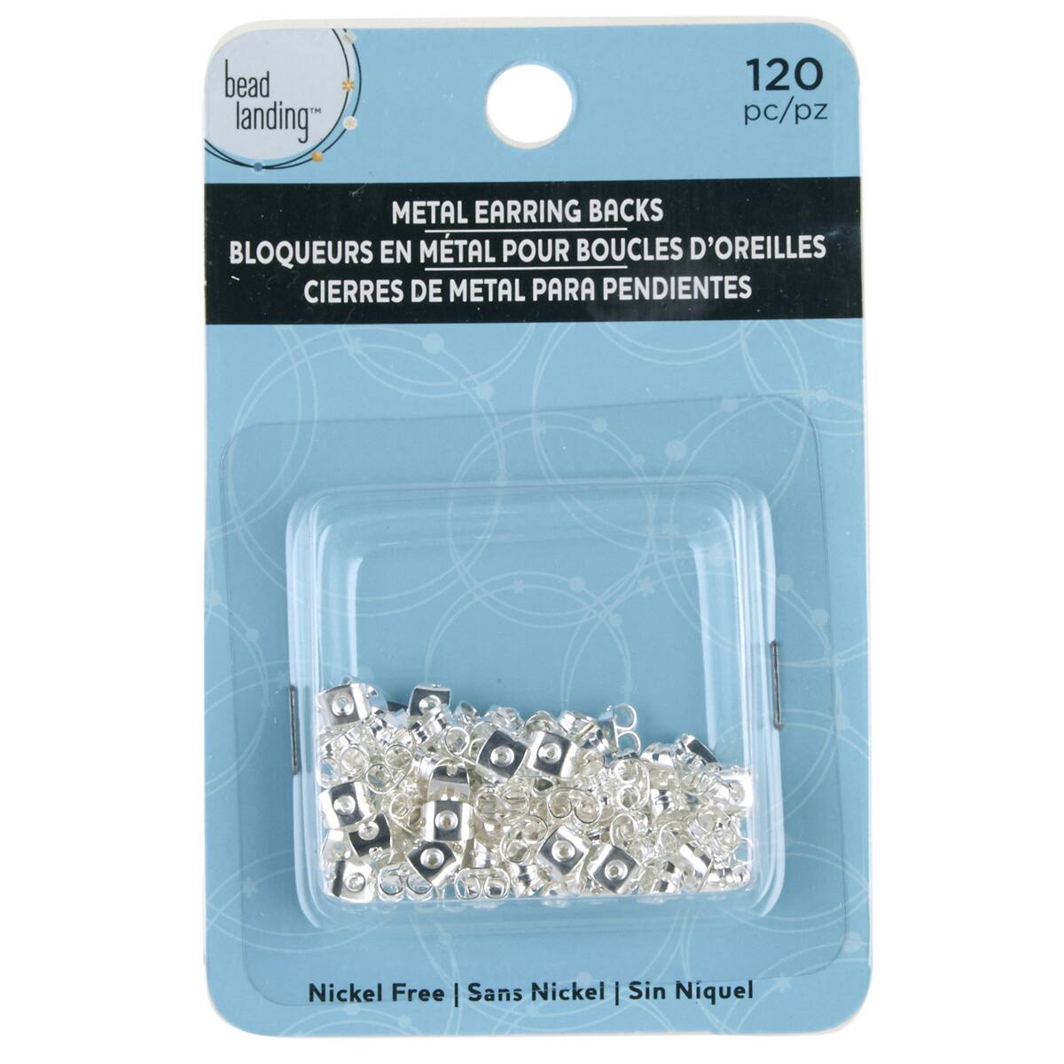 earring landing bead butterfly shape michaels