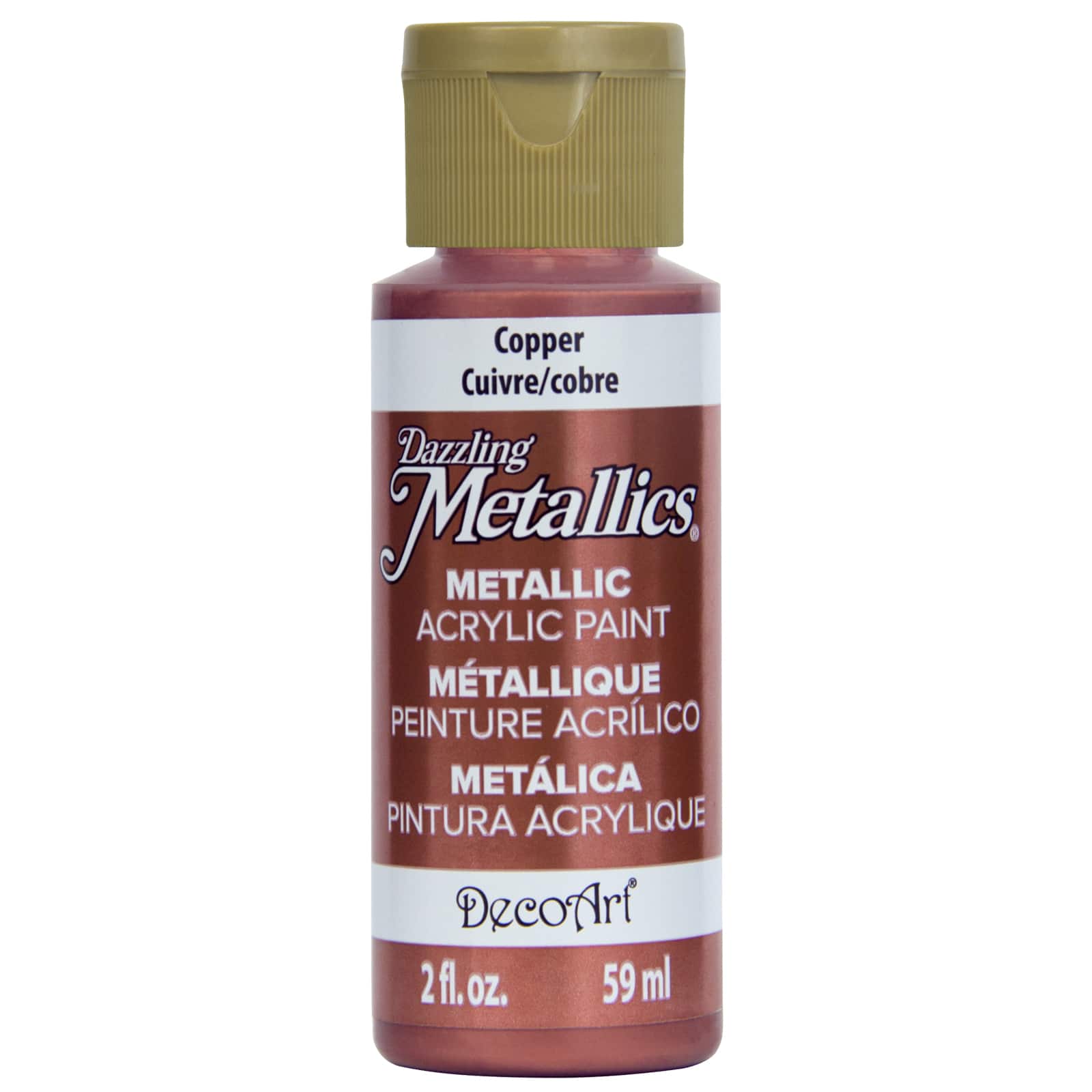12 Pack: DecoArt® Dazzling Metallics® Paint, 2oz.