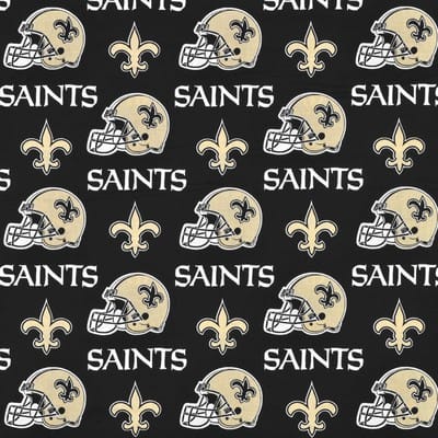 Saints Football Helmet on Canvas New Orleans Saints 