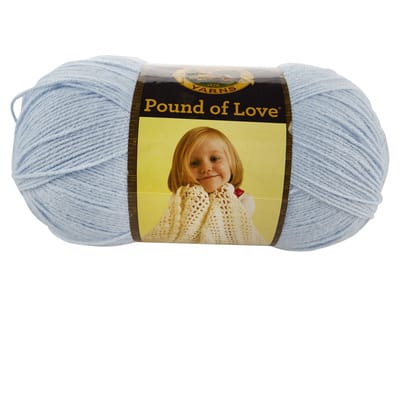 Lion Brand Pound of Love Yarn - Pastel Green