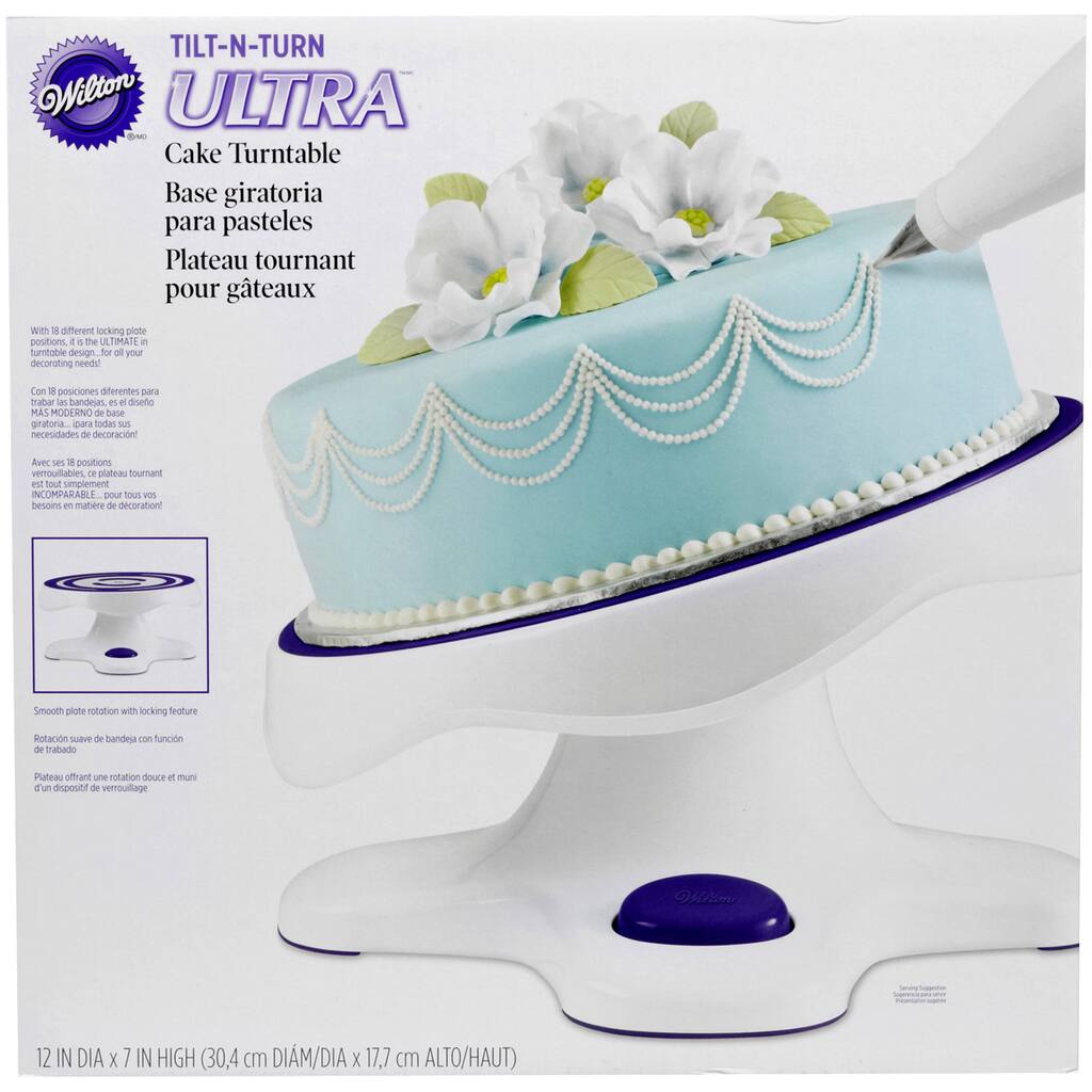Wilton Tilt N Turn Ultra™ Cake Turntable Wilton Tilt N Turn Ultra™ Cake Turntable