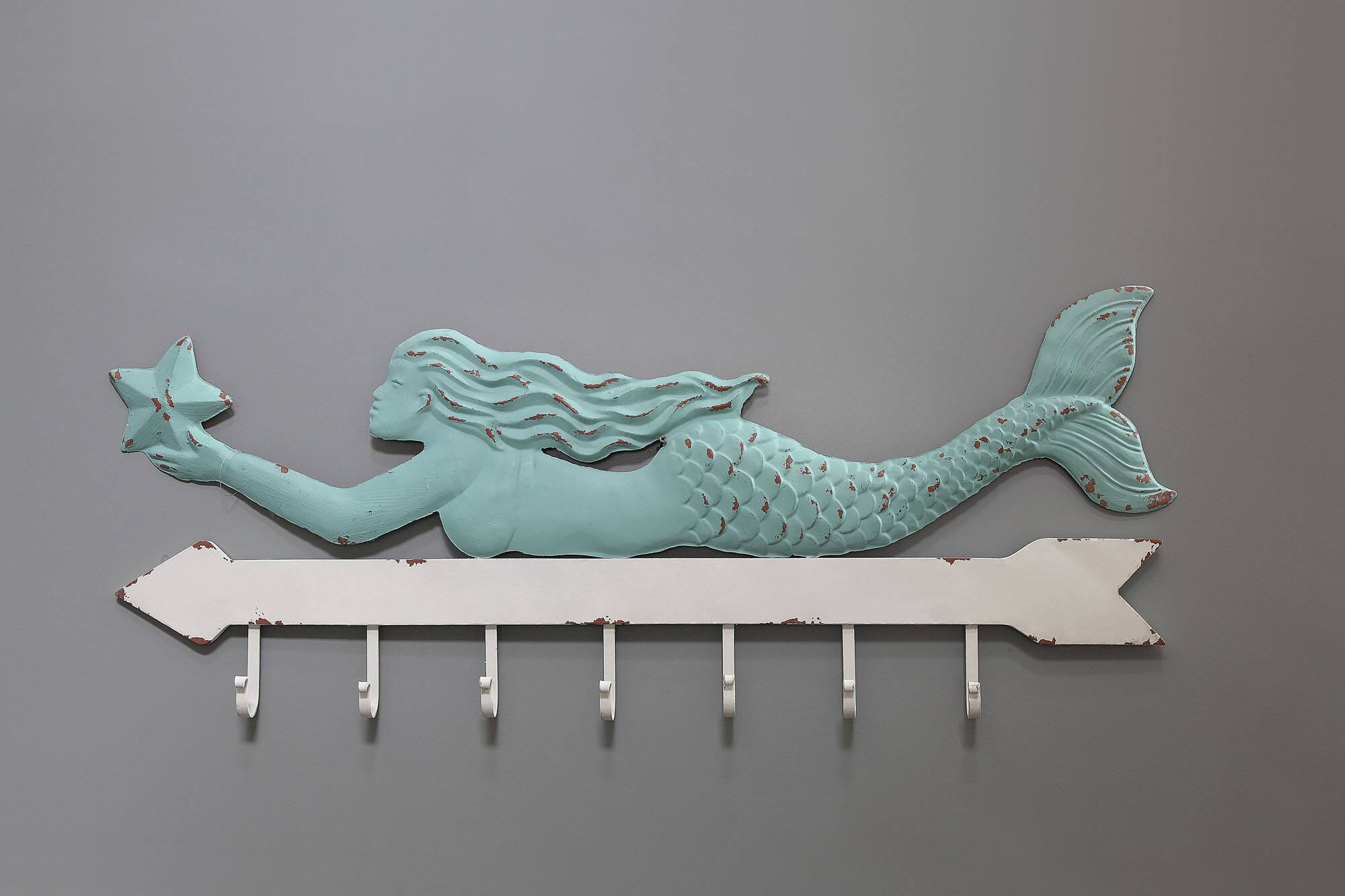 Hello Honey&#xAE; Mermaid Wall Hanger with Hooks