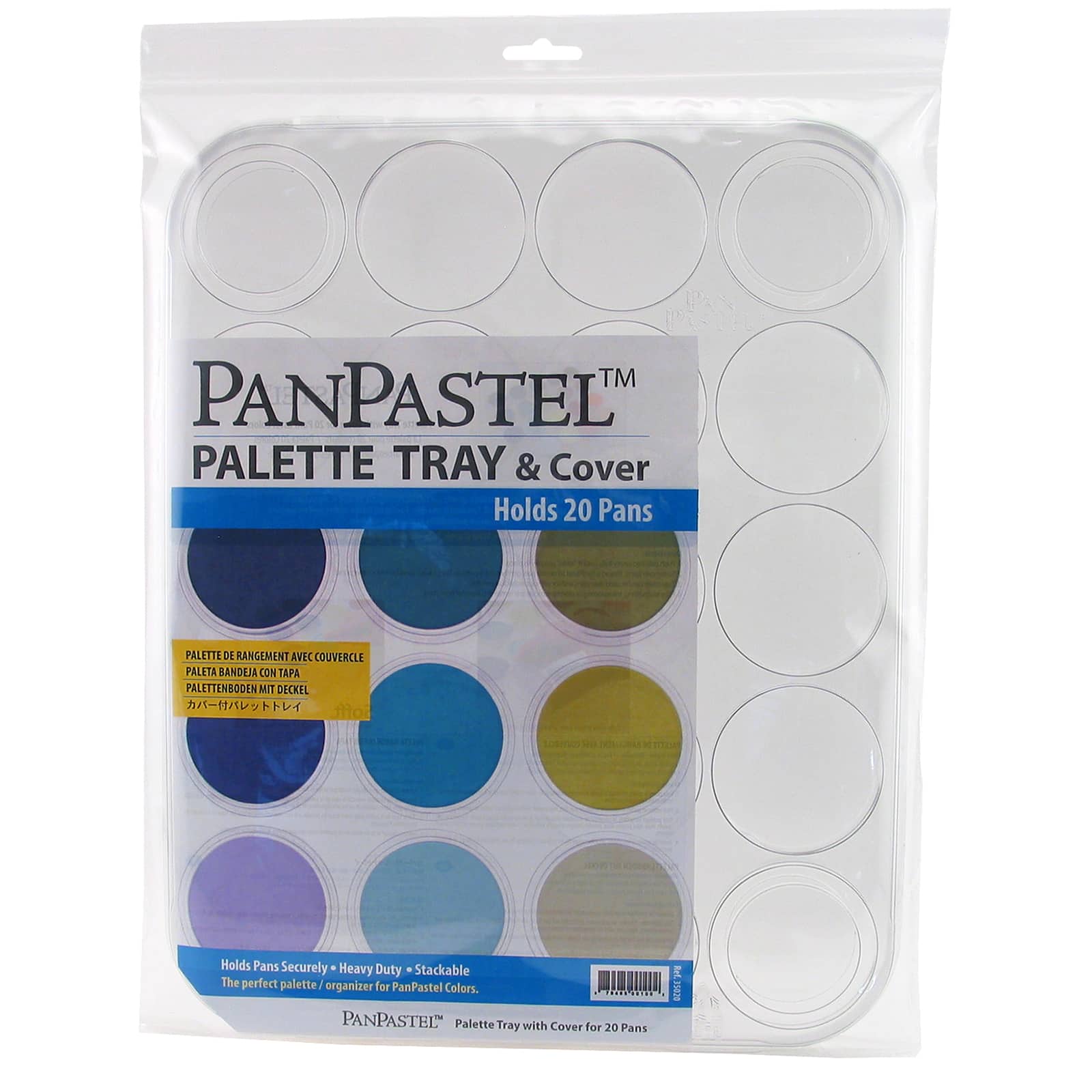 PanPastel&#xAE; 20 Color Tray &#x26; Cover