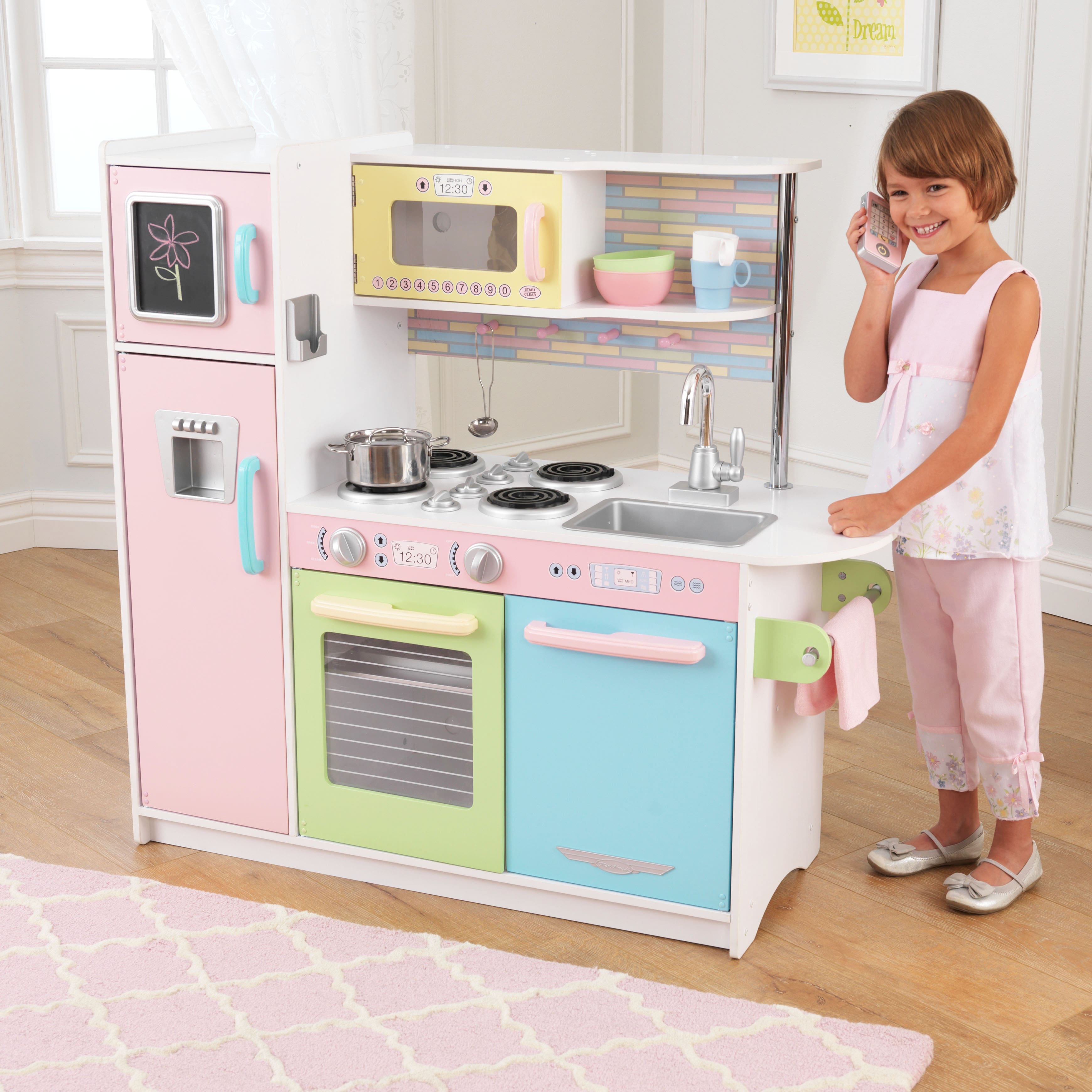 KidKraft Uptown Pastel Kitchen