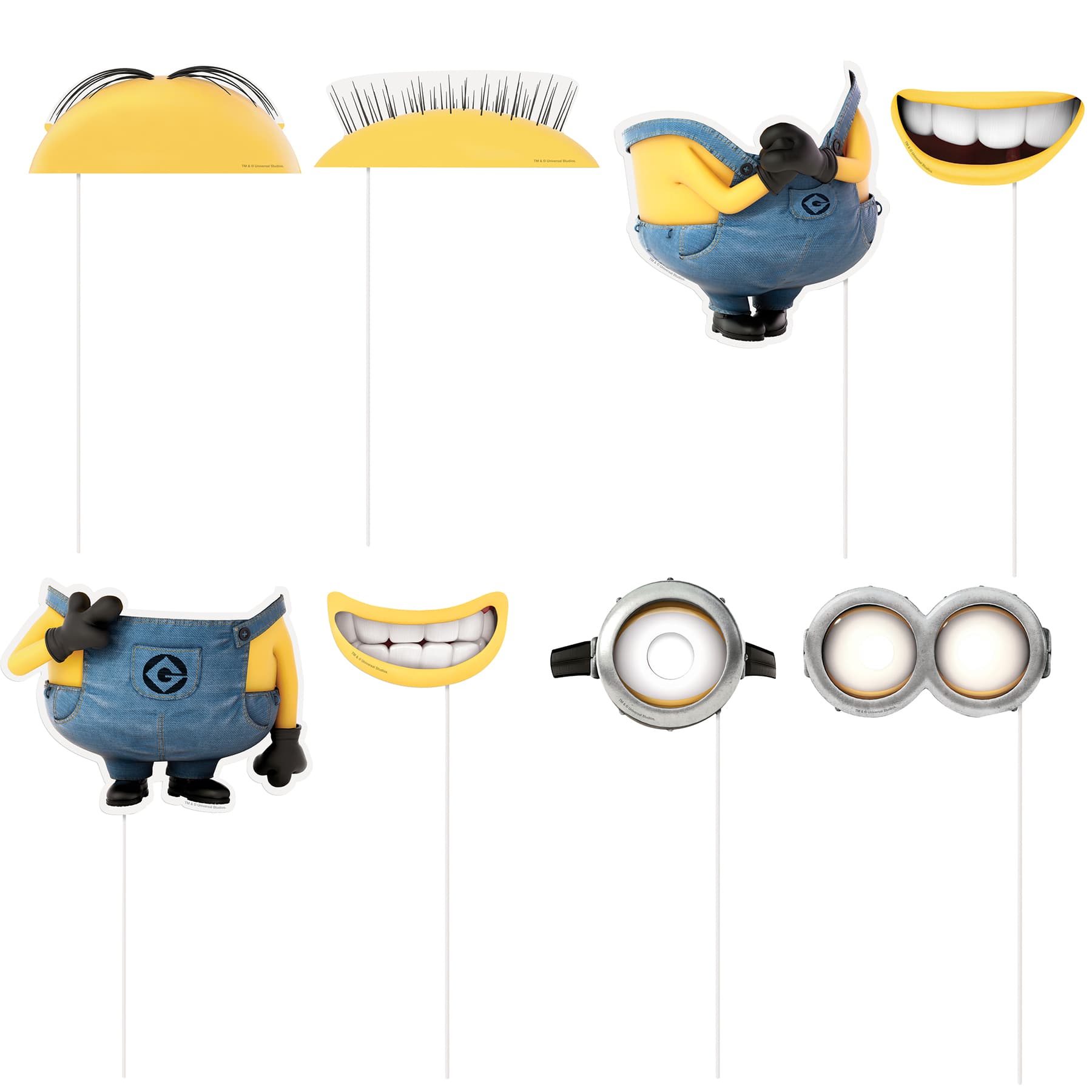 minion photo booth props