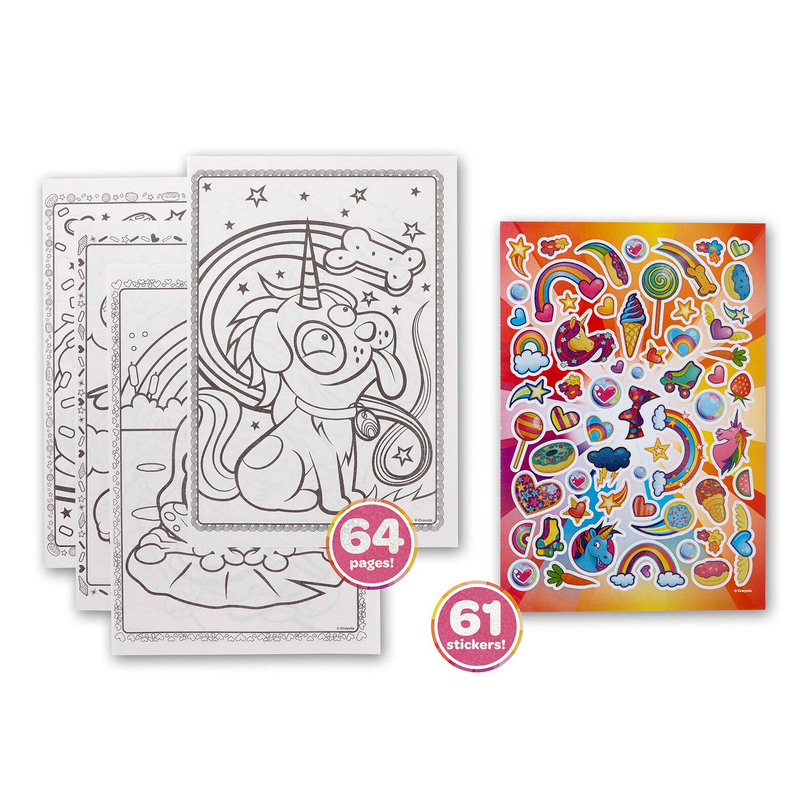 Crayola Uni Creatures Coloring Book