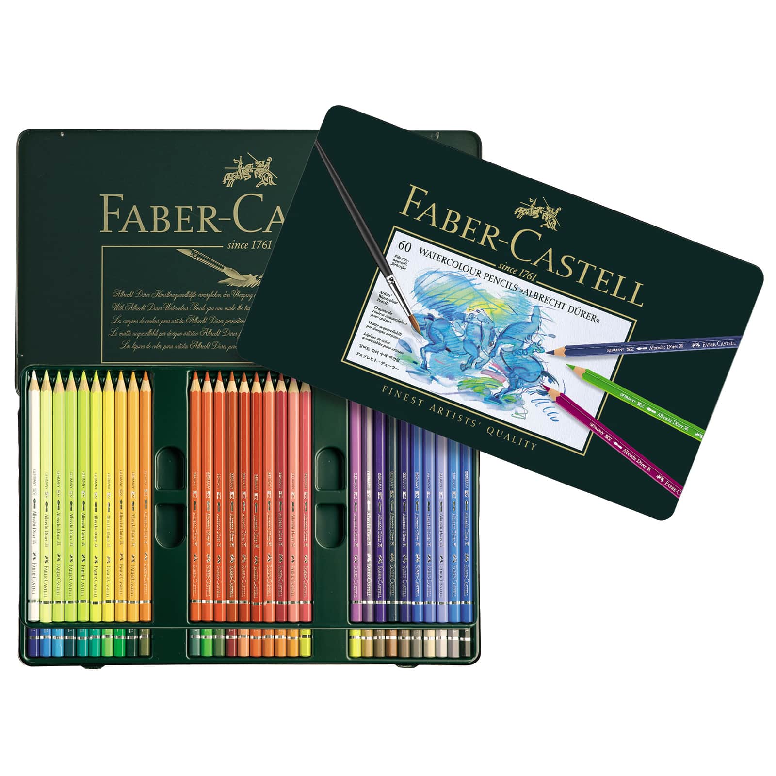 Fueled by Clouds & Coffee: Product Review: Faber-Castell Albrecht Durer Watercolor  Pencils