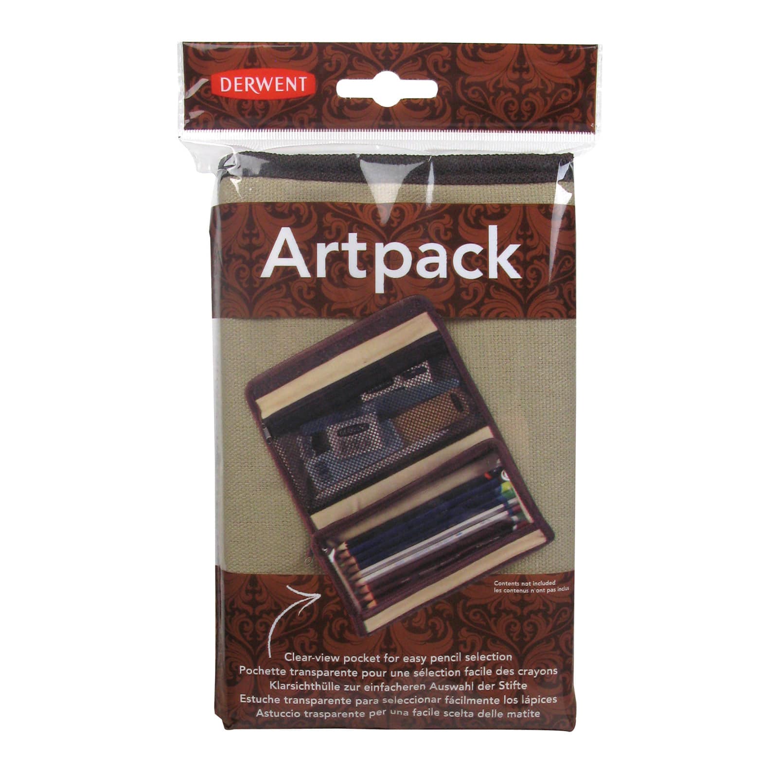 Derwent® Artpack Canvas Pencil Case