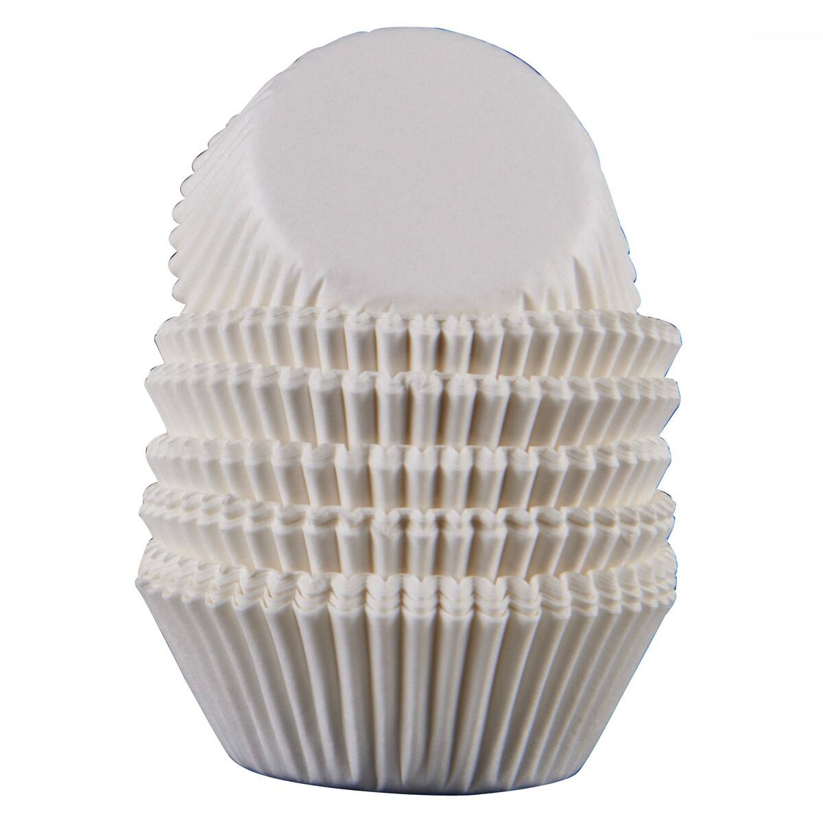 Celebrate It Mini Baking Cups White