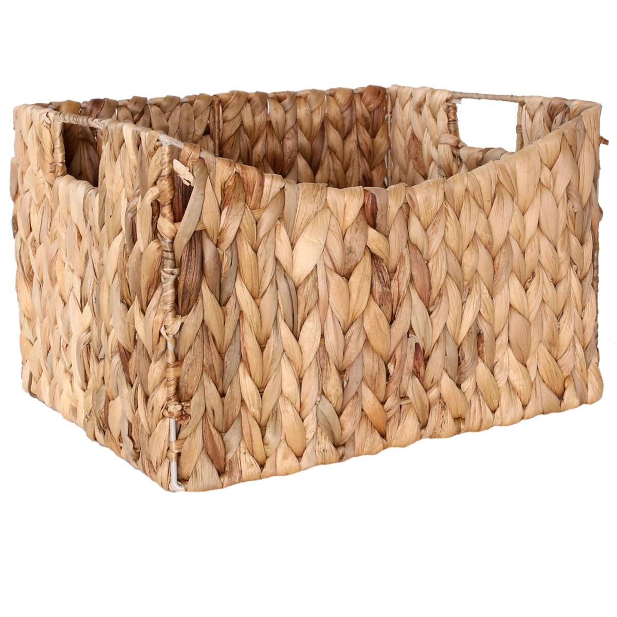 Shop for the Medium Water Hyacinth Rectangle Shelf Storage Basket By Ashland?® at MIchale's