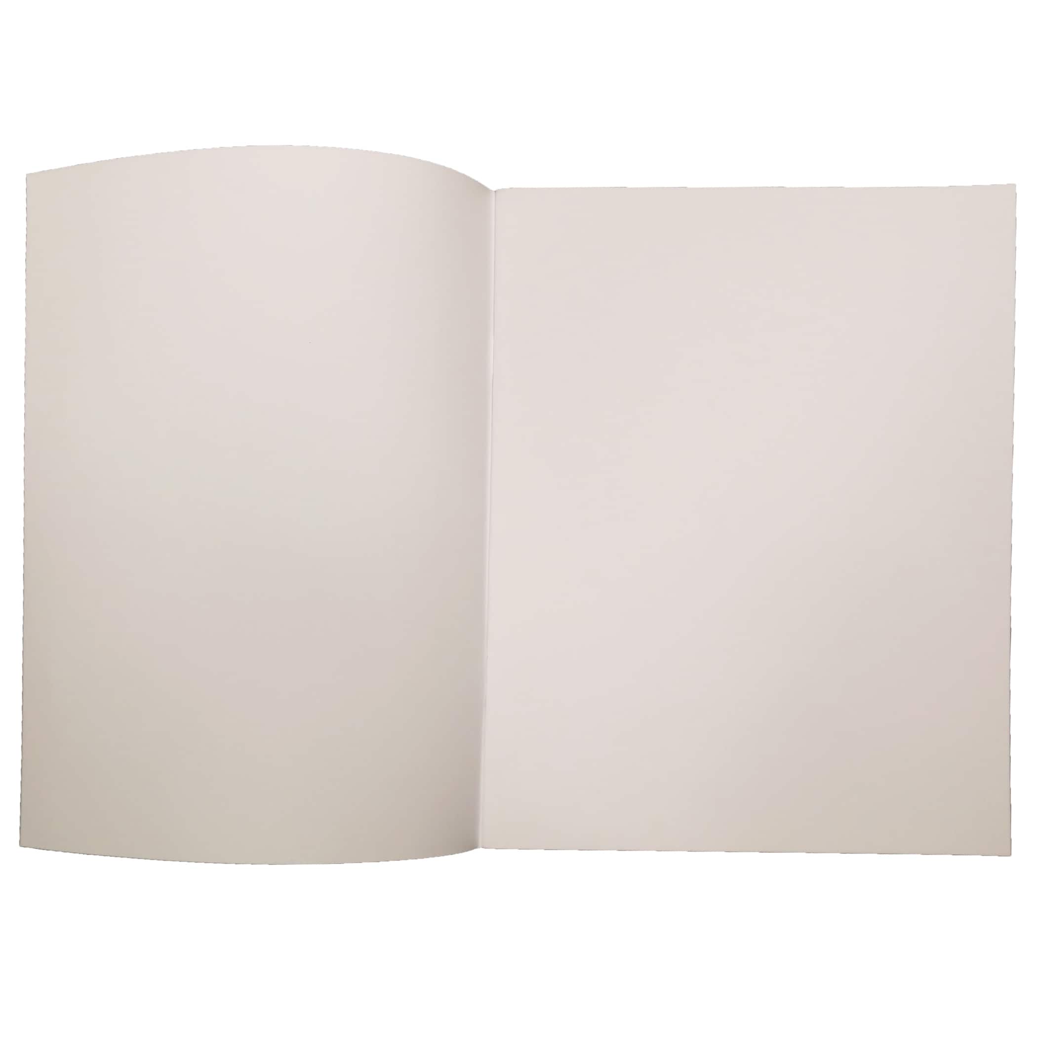 Hygloss Blank Books: White, 5.5 x 8.5, 32 Pages, 10 Books