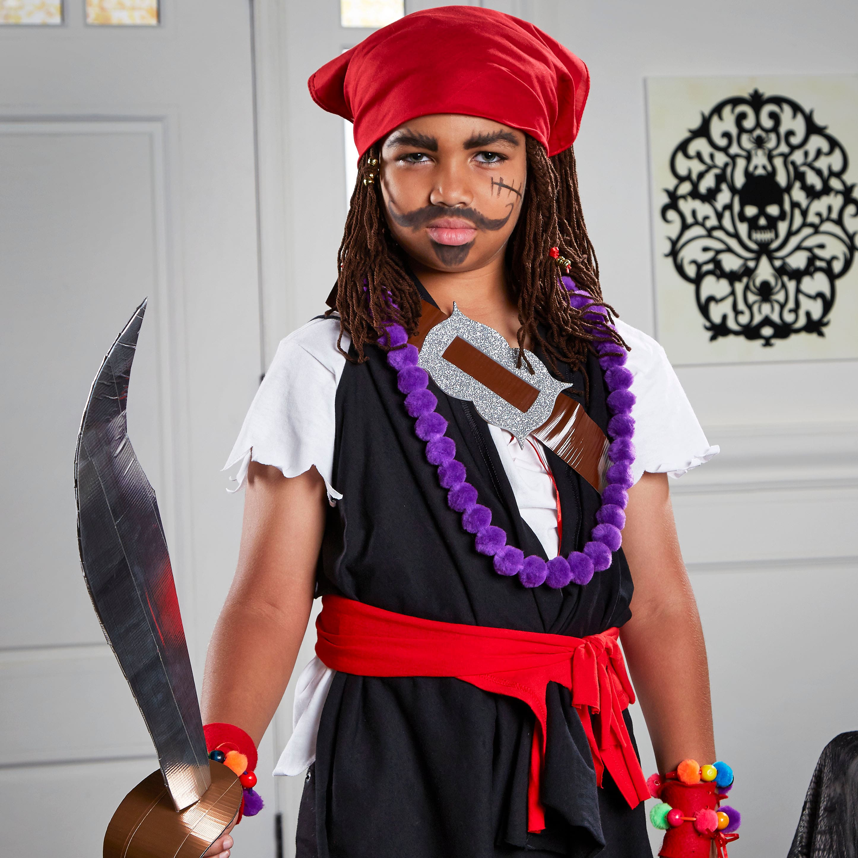 simple pirate costume men