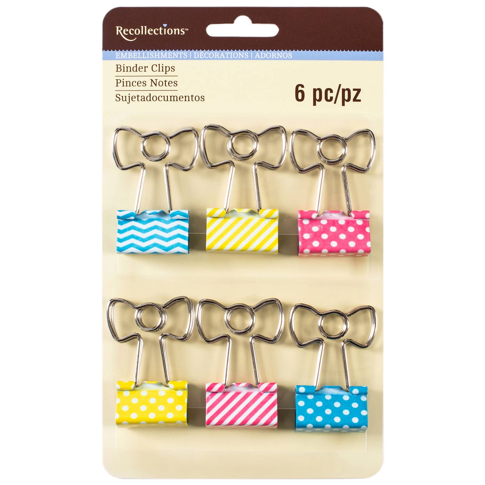 bow binder clips