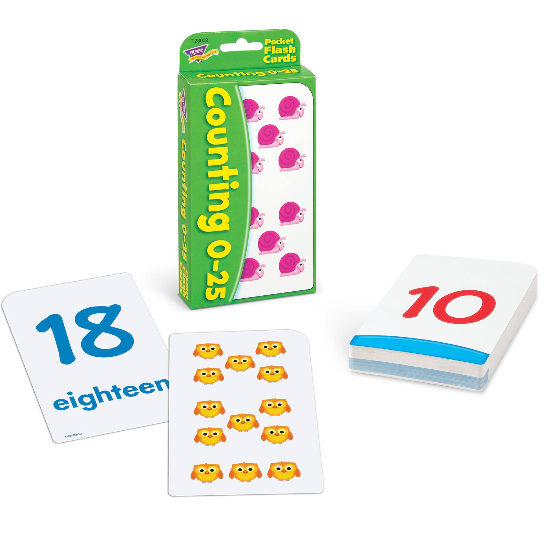 Counting 0-25 Pocket Flash Cards, 12 Sets | Counting | Michaels