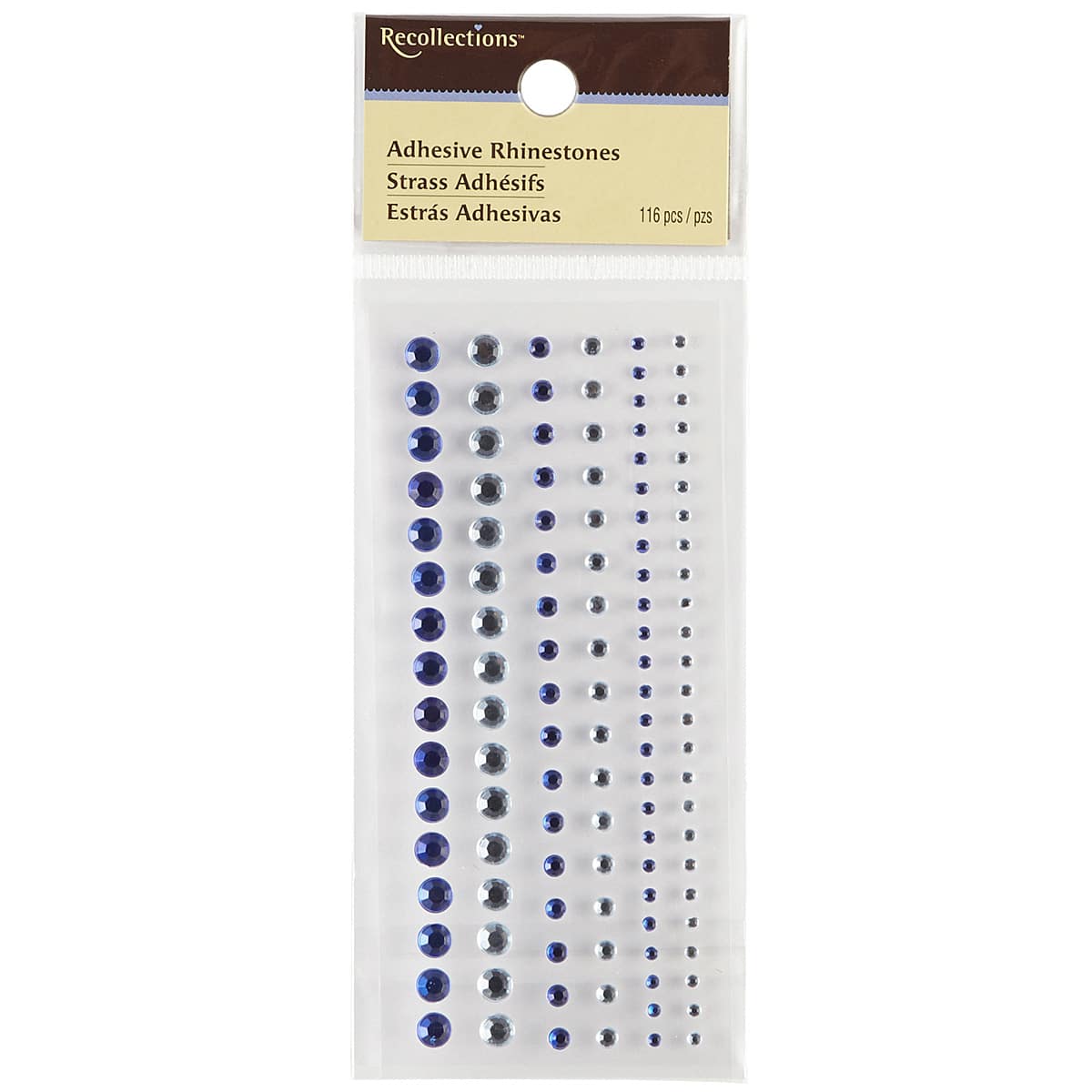 12 Pack: Adhesive Rhinestones Mixed Pack by Recollections™