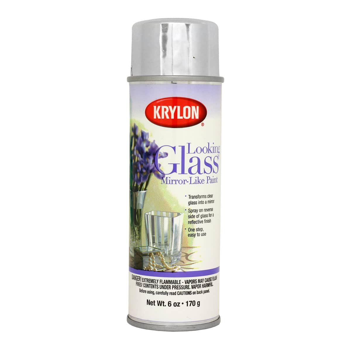 Krylon LOOKING GLASS 6 Oz. Reflective Spray Paint, Silver - Bliffert Lumber  and Hardware