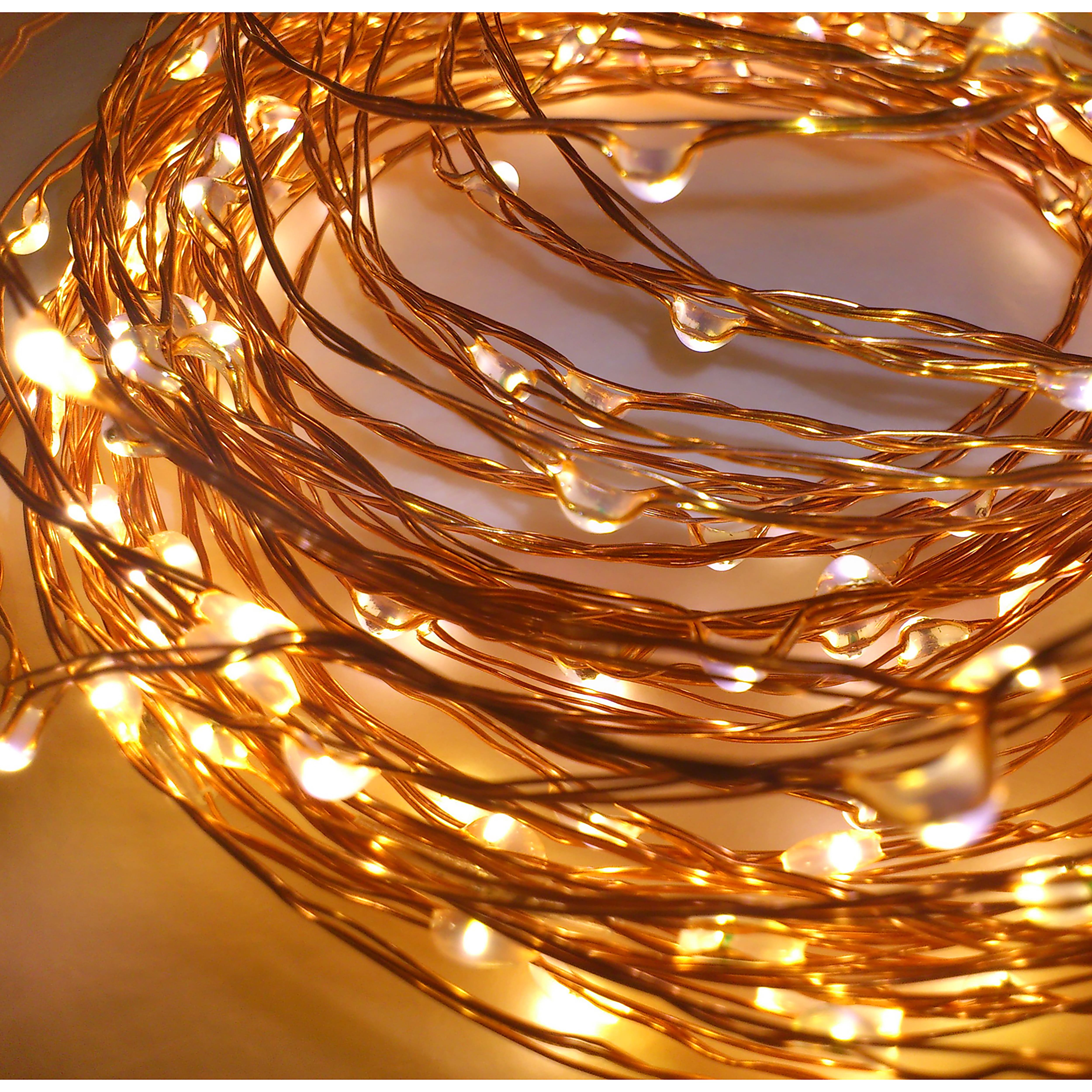 12 Pack: 40ct. Warm White Copper Wire LED String Lights by Ashland&#xAE;