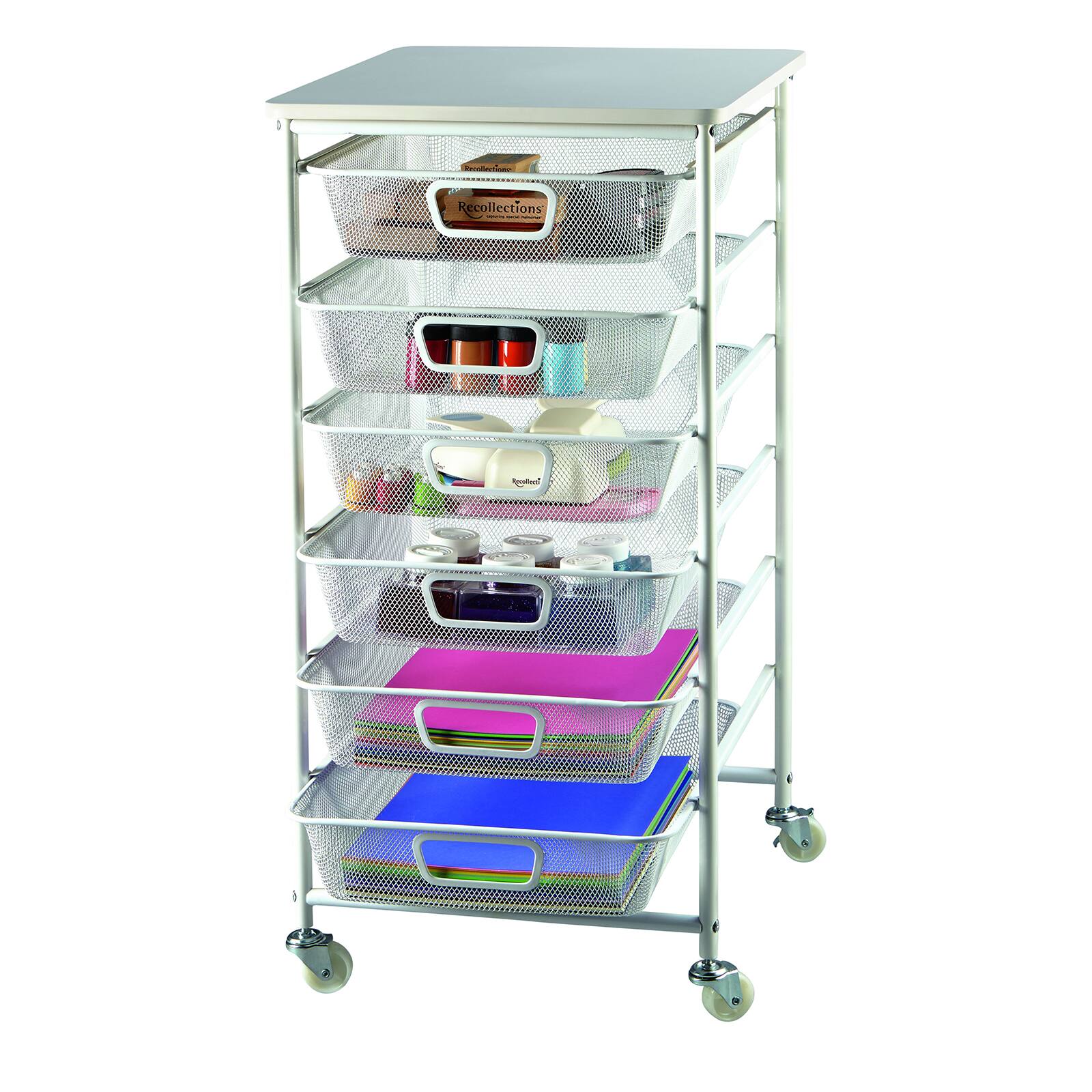 Purchase The 6 Drawer Metal Cart By Recollections At Michaels