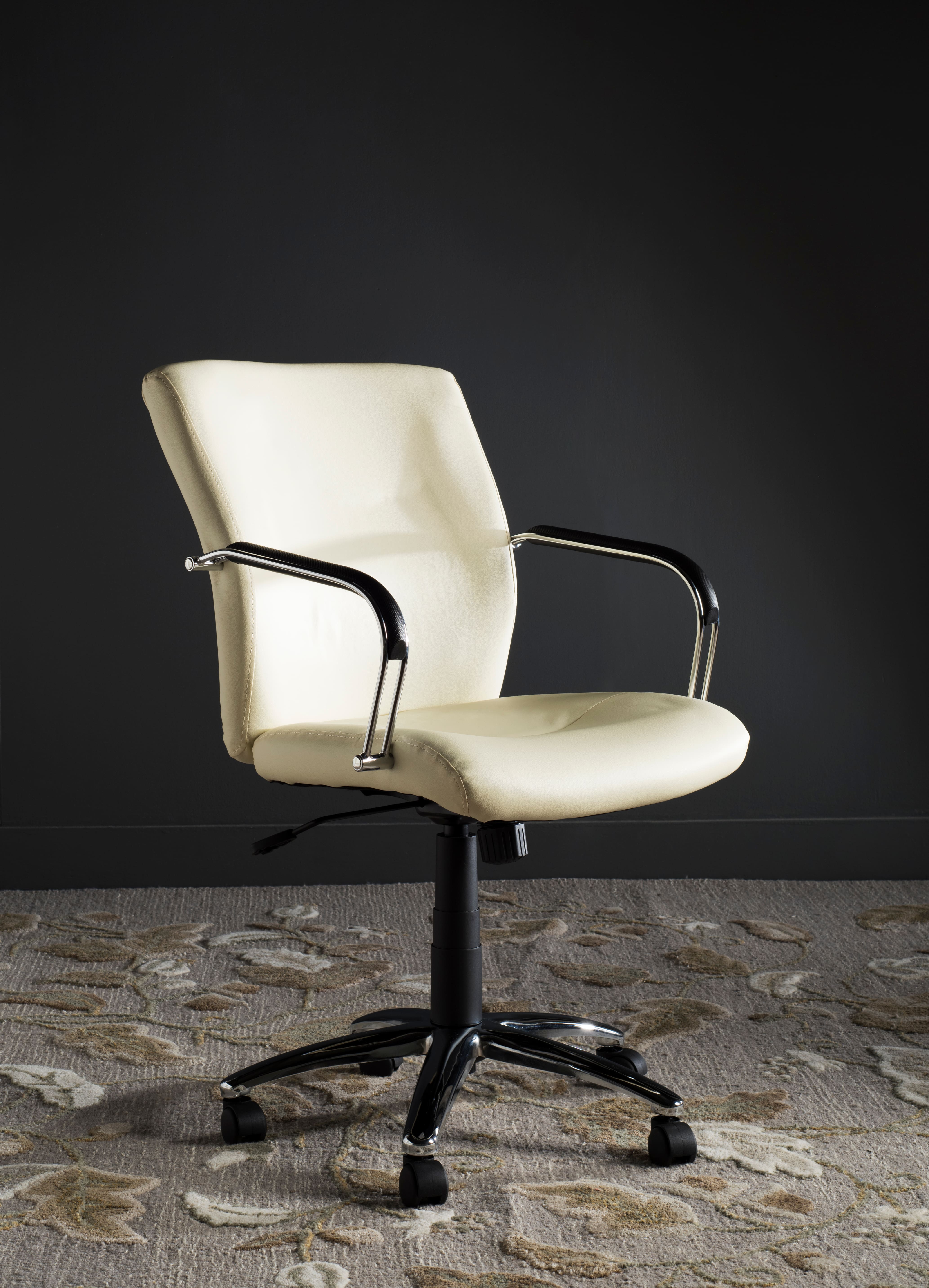 Lysette Desk Chair in Creme